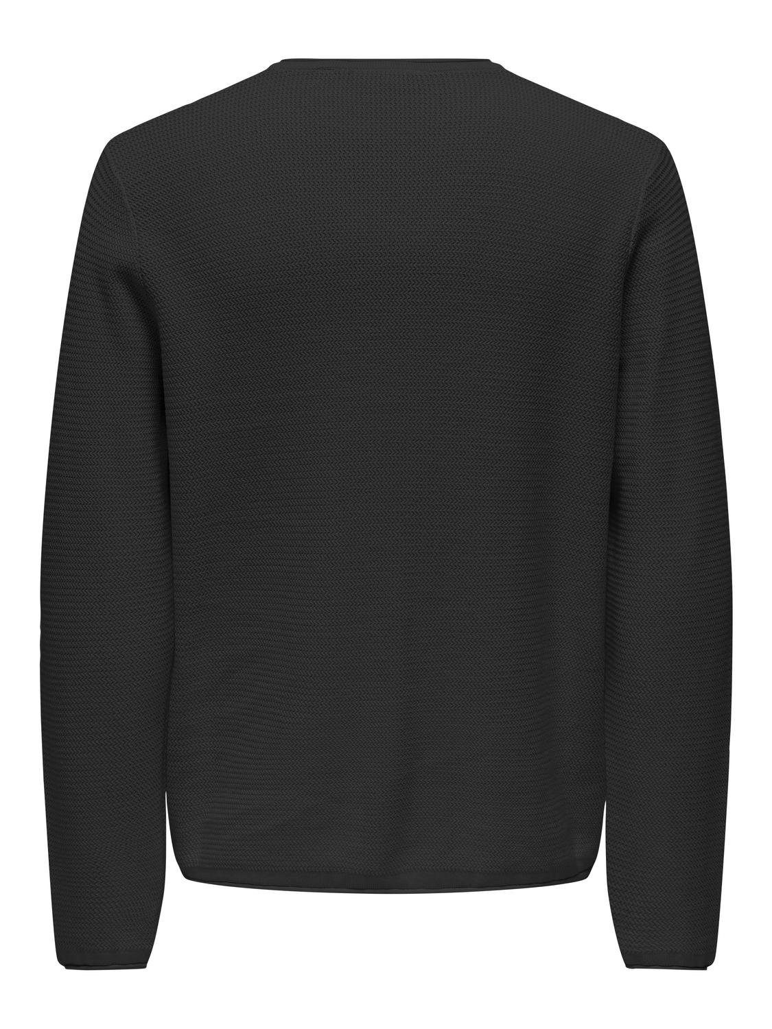 ONLY & SONS Gebreide trui ONSERIC REG 12 STRUC CREW KNIT