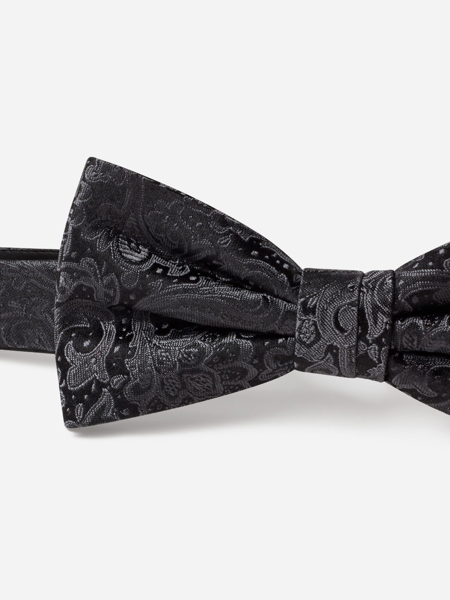 MONTI Vlinderdasje Flavio van pure zijde - met een elegant paisleymotief voor feestelijke gelegenheden