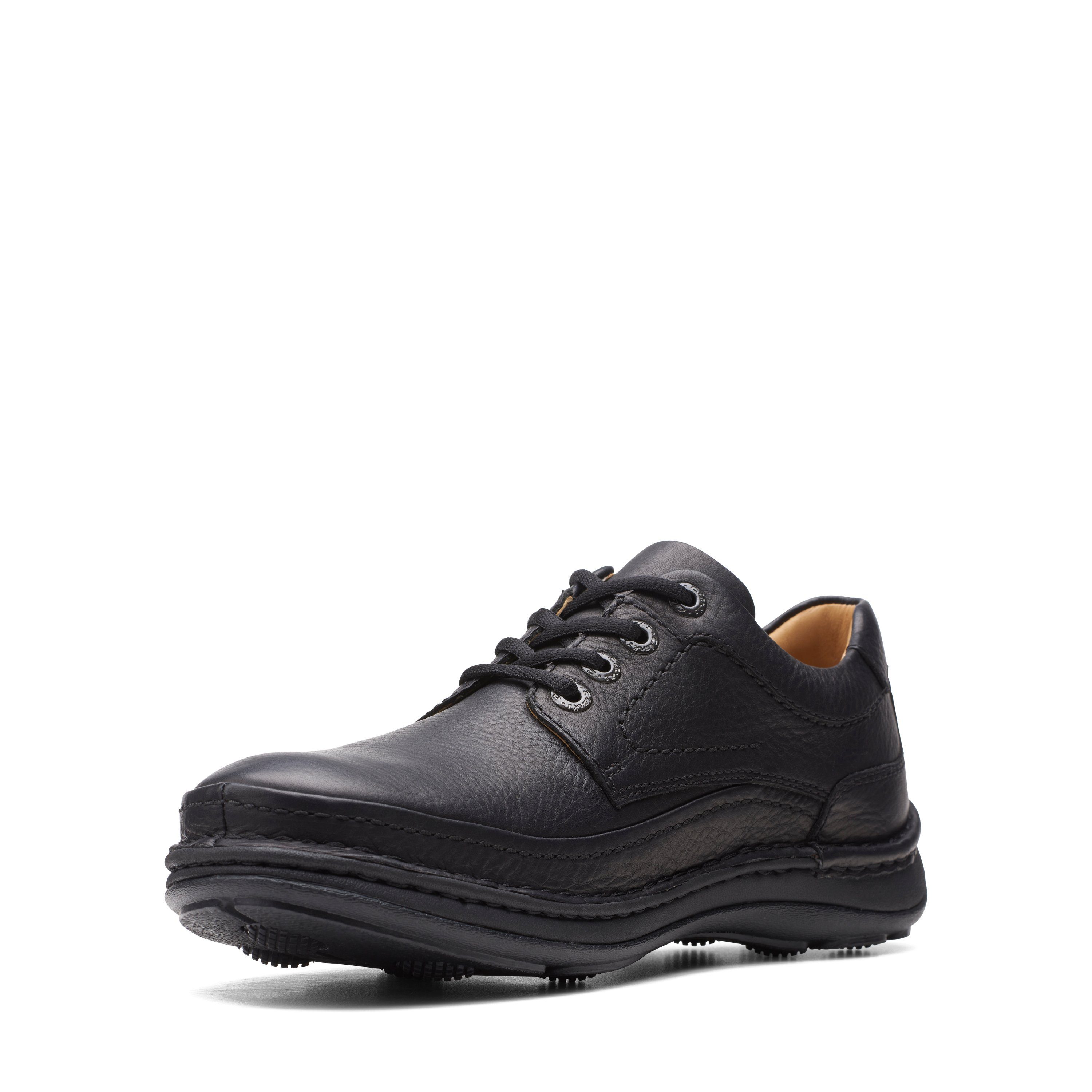 Clarks Veterschoenen NATURE THREE Vrijetijdsschoen, lage schoen, veterschoen met uitneembare voetbed