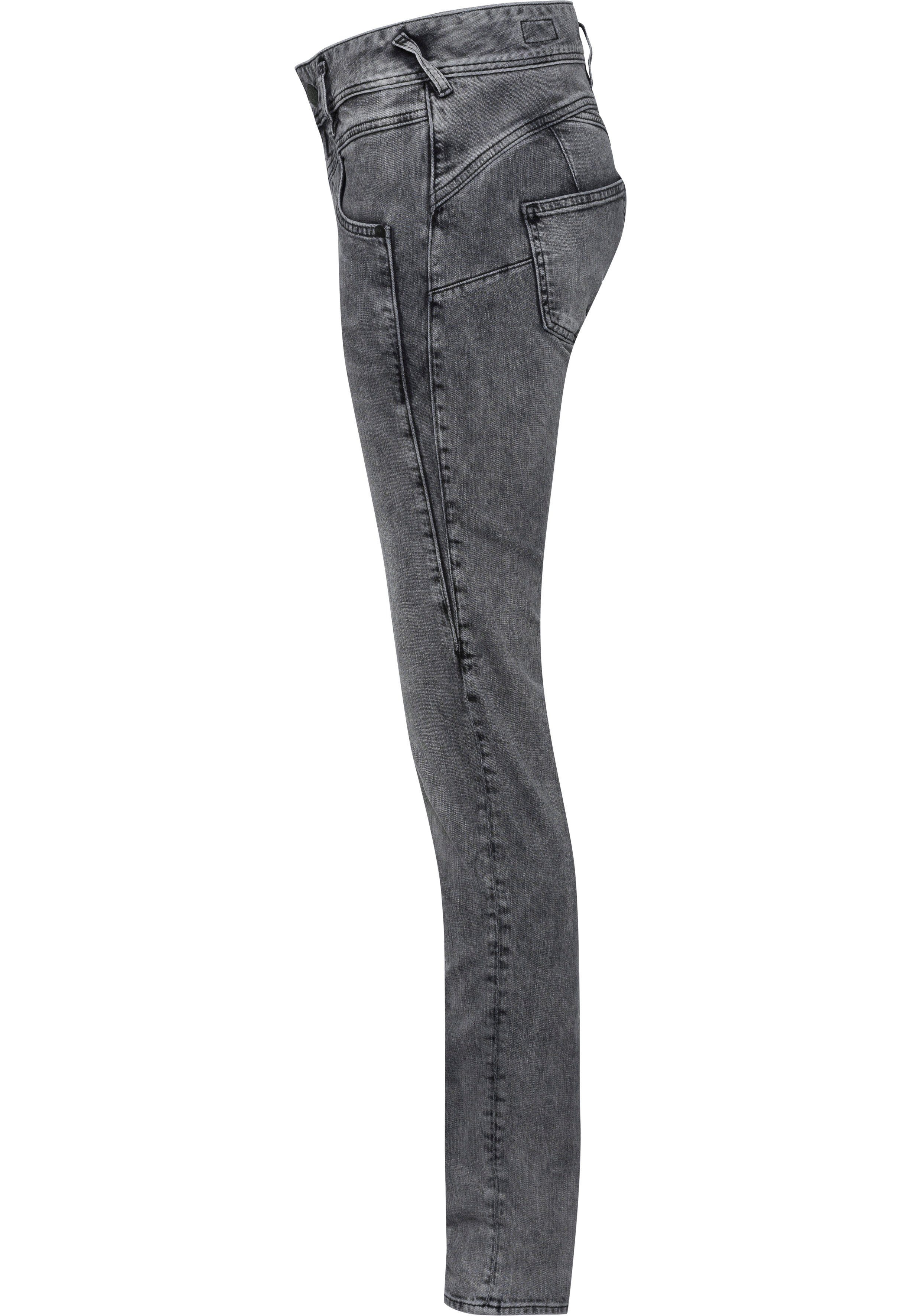Herrlicher Slim fit jeans COSY SLIM Modellerend effect door ingewerkte geer