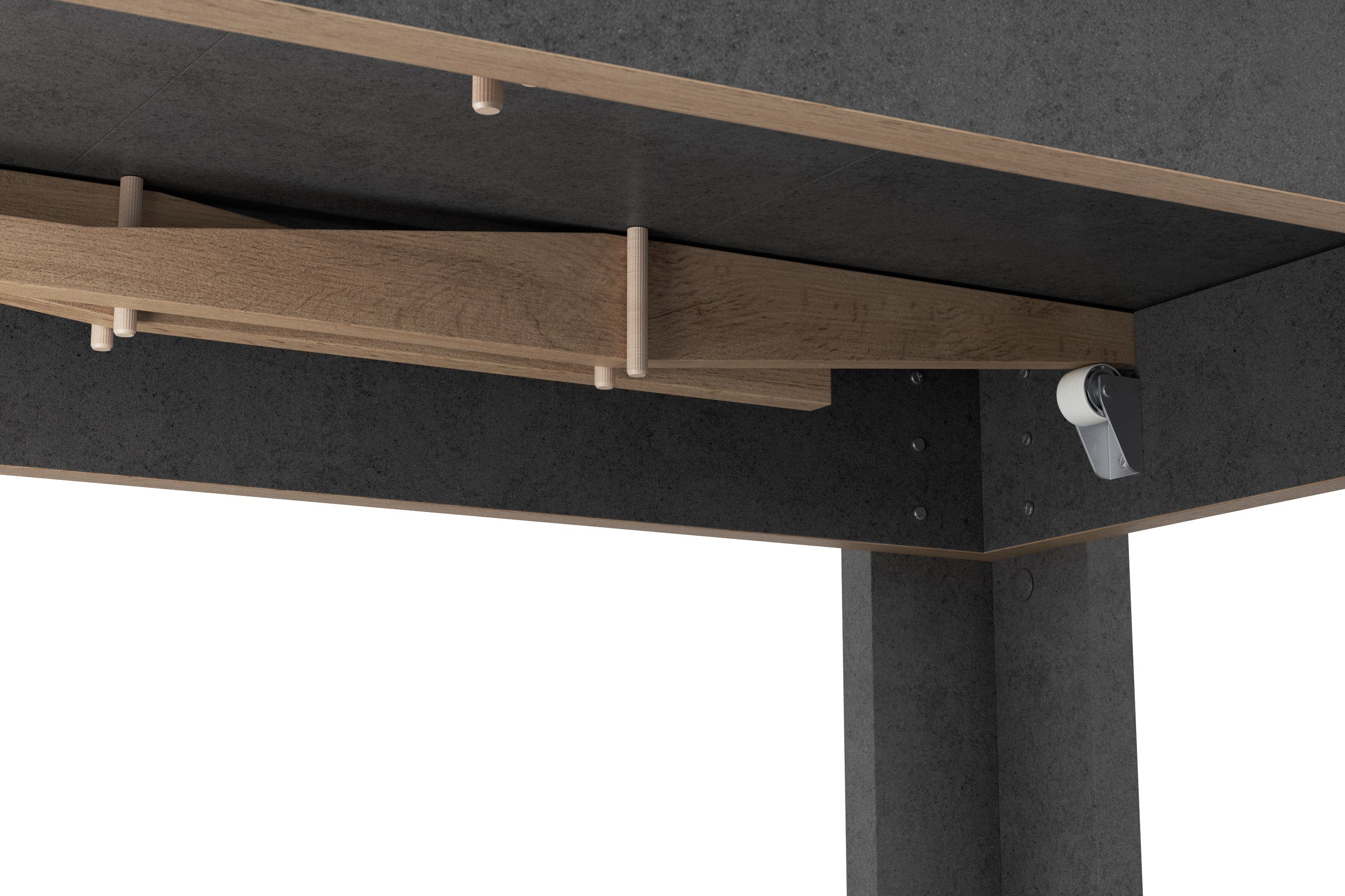 Mäusbacher Eettafel Monti BESTSELLER!, tafel, keukentafel, uittrekbare tafel uit te trekken tot 136 cm