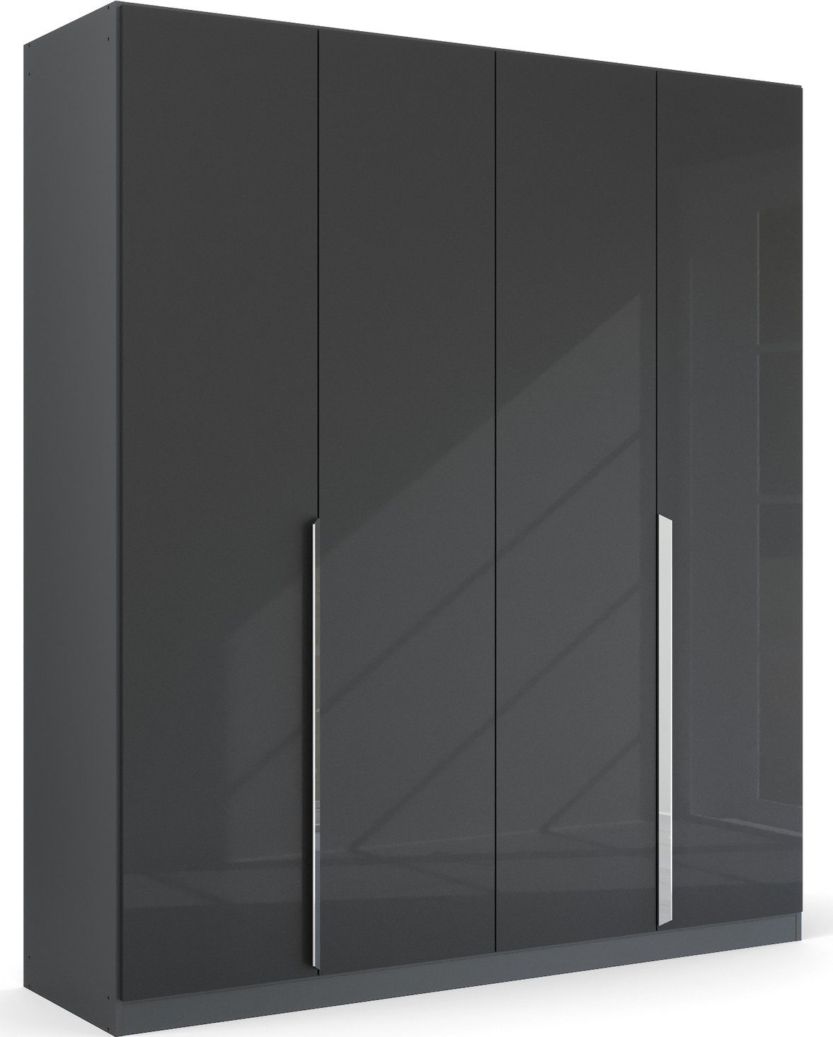 rauch Draaideurkast Glamour by Quadra Spin kledingkasten grijs