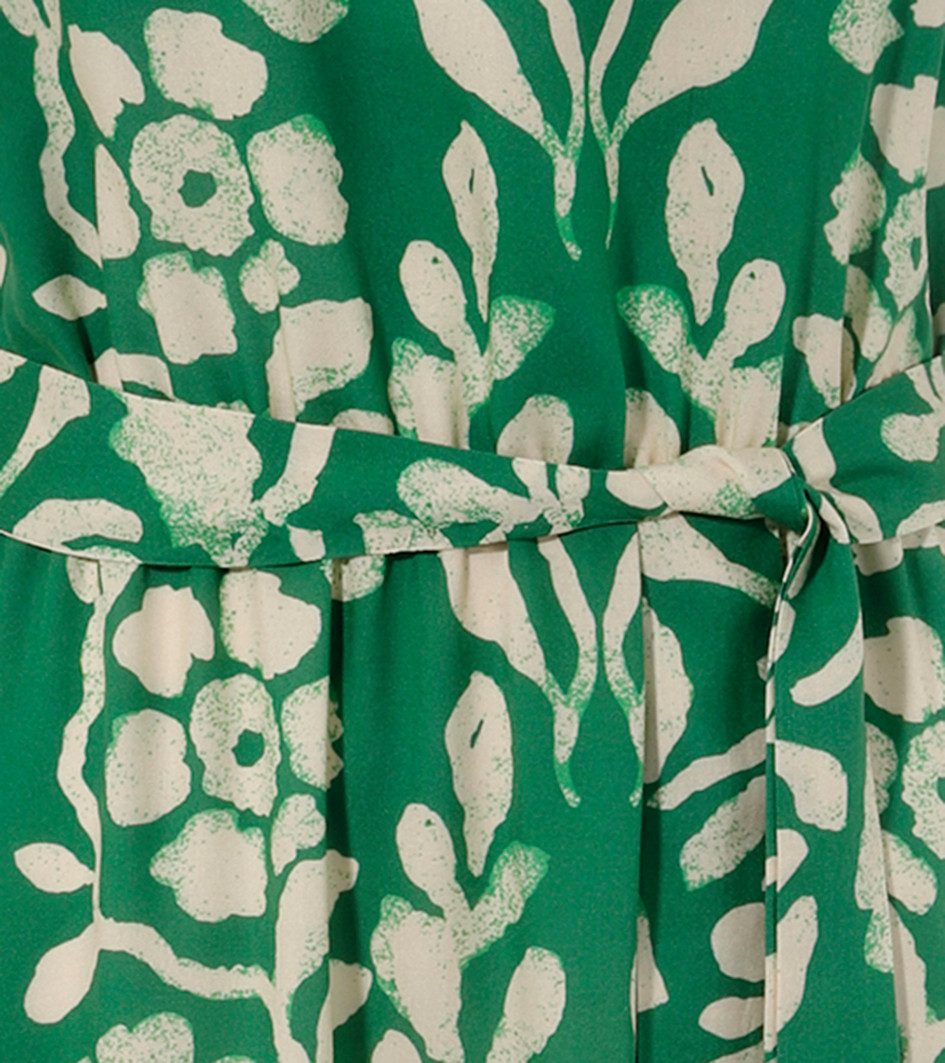 Aniston CASUAL Zomerjurk met extravagante bloemenprint elk stuk is uniek nieuwe collectie (Met afneembare bindband)