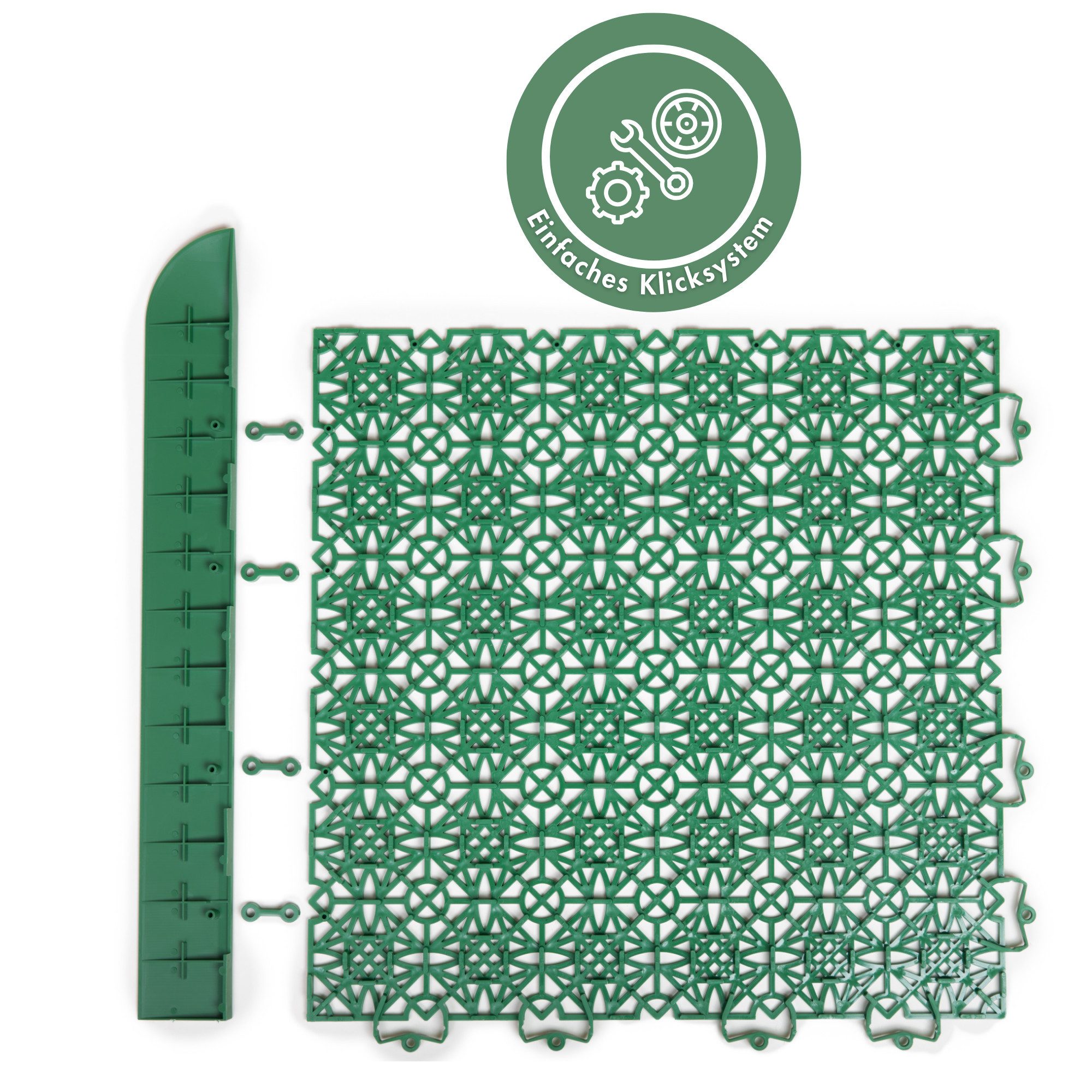 Andiamo Hoekrand voor kliktegels Terra Sol, Made in Swiss (set, 2 stuks)