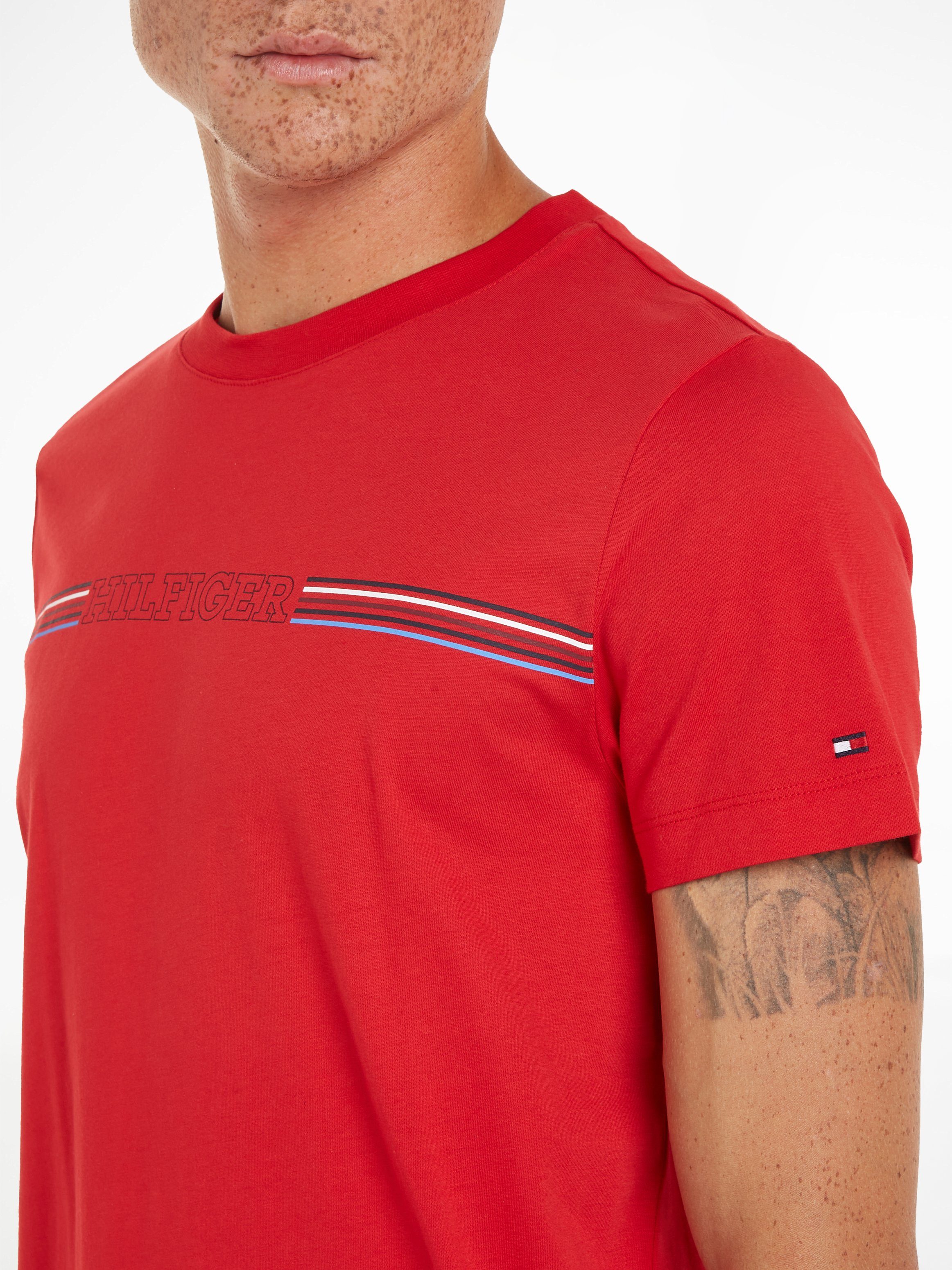Tommy Hilfiger T-shirt STRIPE CHEST TEE