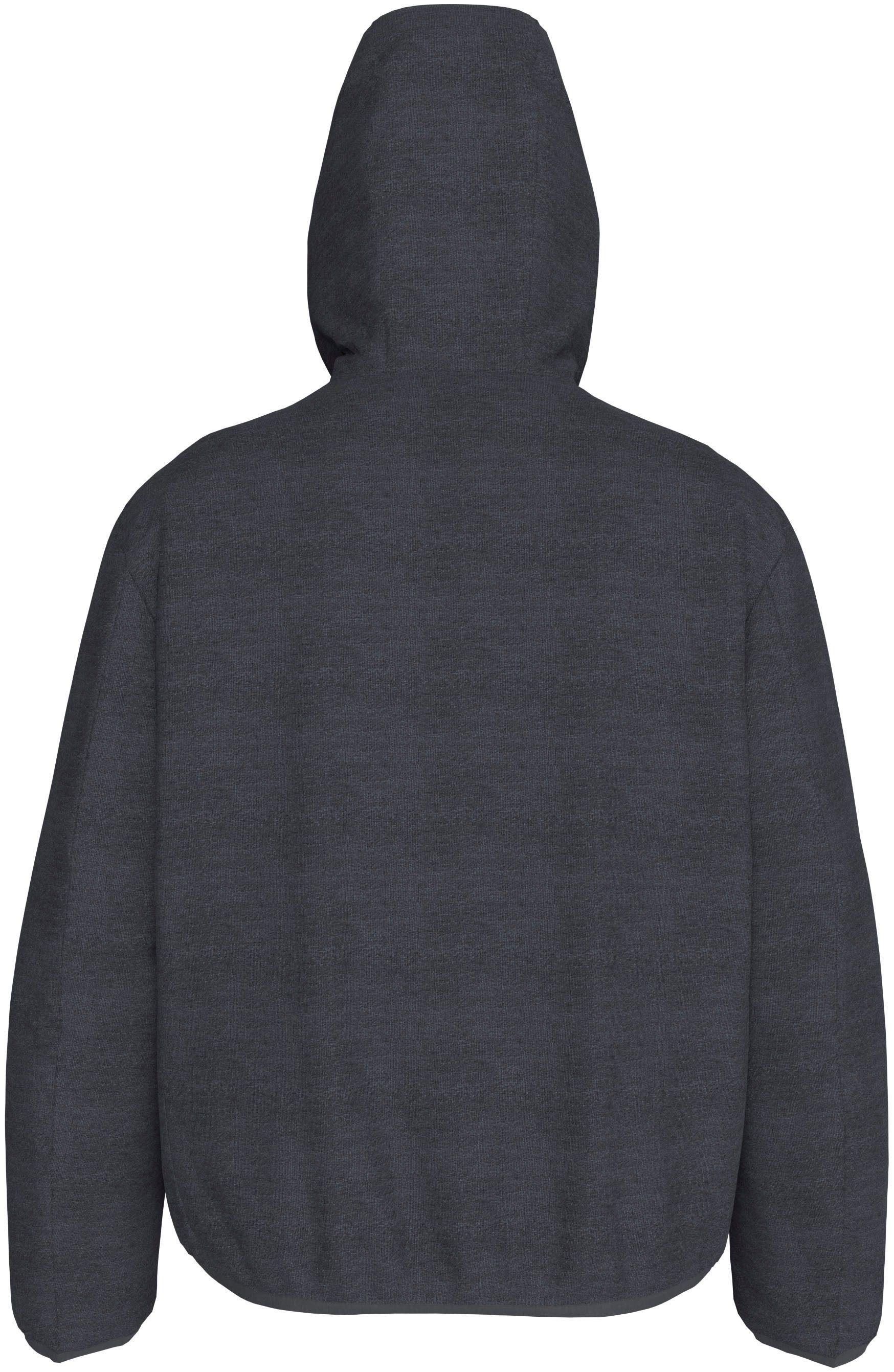 Calvin Klein Allweatherjack HI-NECK JACKET Logoprint, capuchon