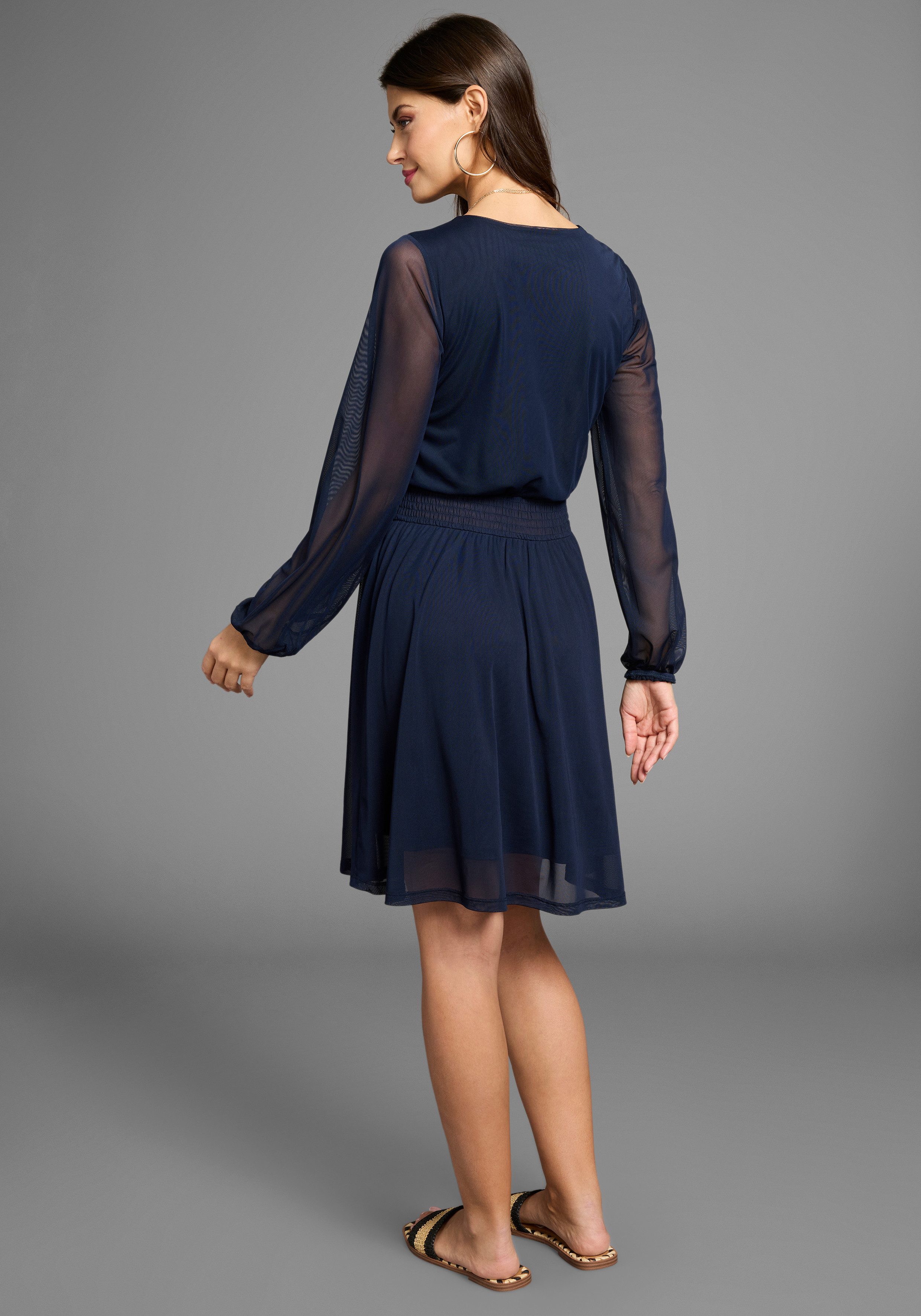 Laura Scott Meshjurk met smokinzet - nieuwe collectie
