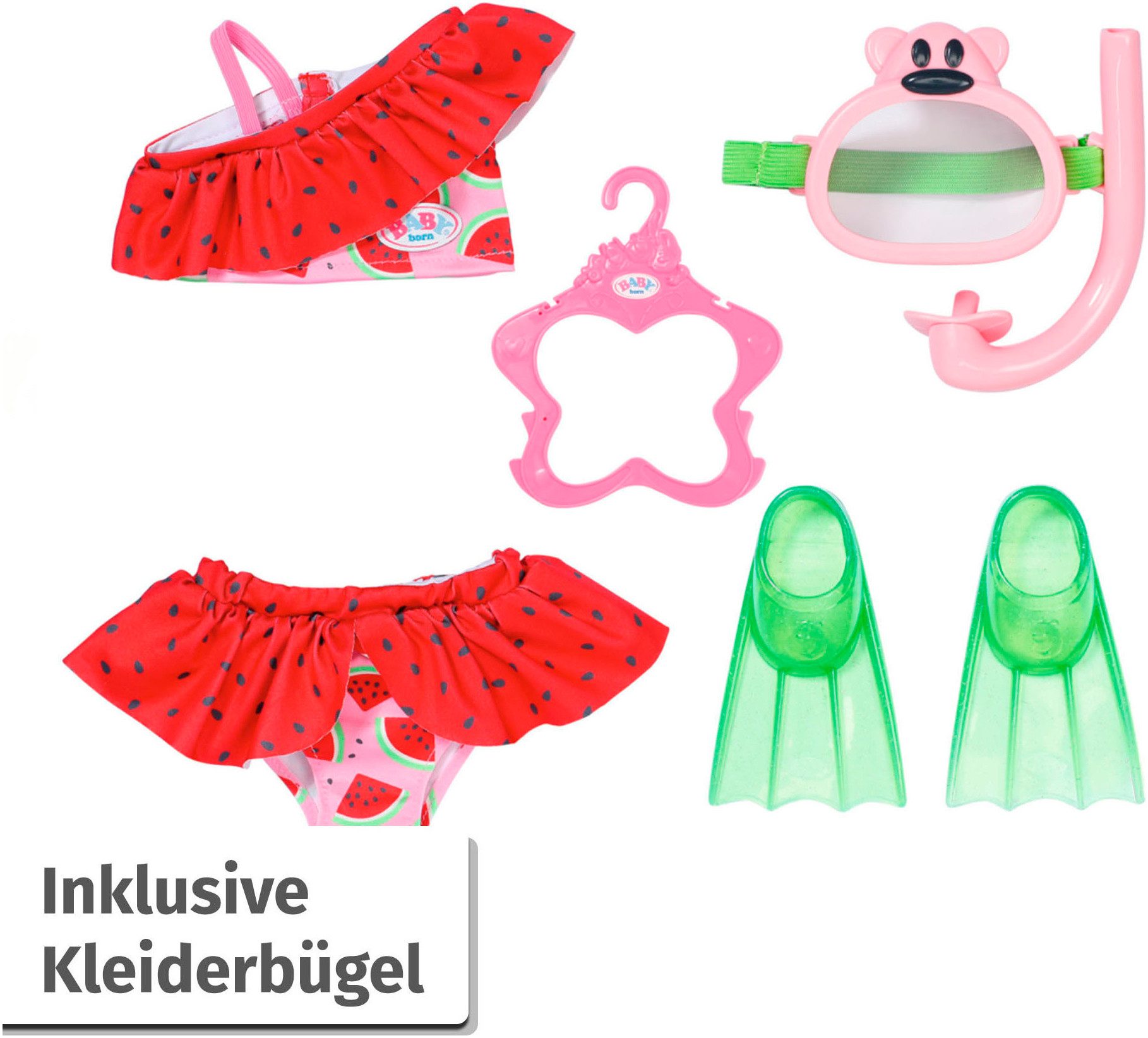 Baby Born Poppenkleding Duikplezier, 43 cm