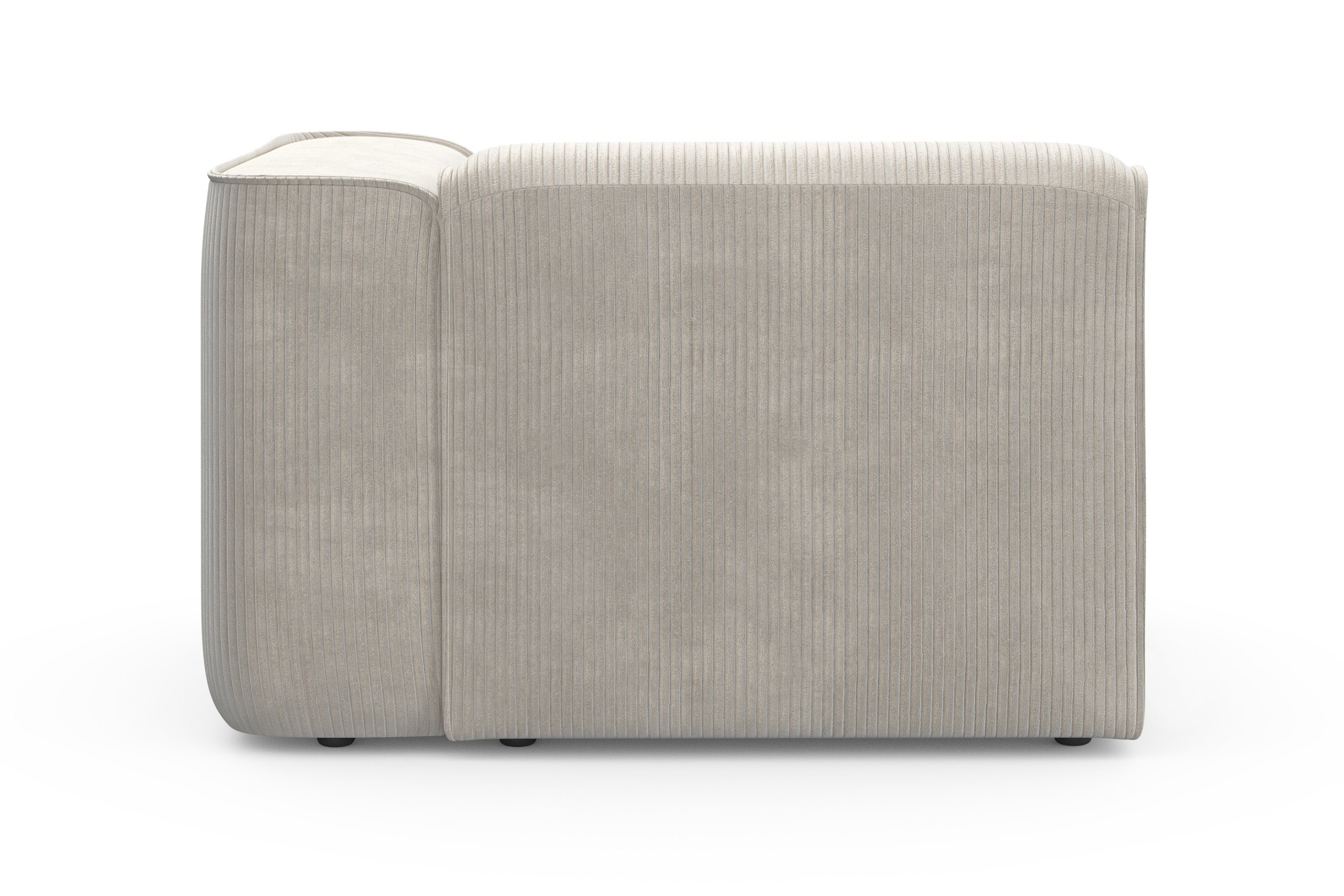 RAUM.ID Fauteuil Merid sofa-hoekelement, afmetingen B/D/H: 109/97/46 cm als module of apart te gebruiken, voor individuele samenstelling