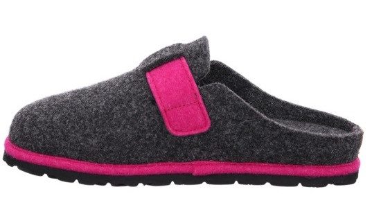 Rohde Pantoffels MERAN pantoffel, klomp, instapper met klittenbandriem