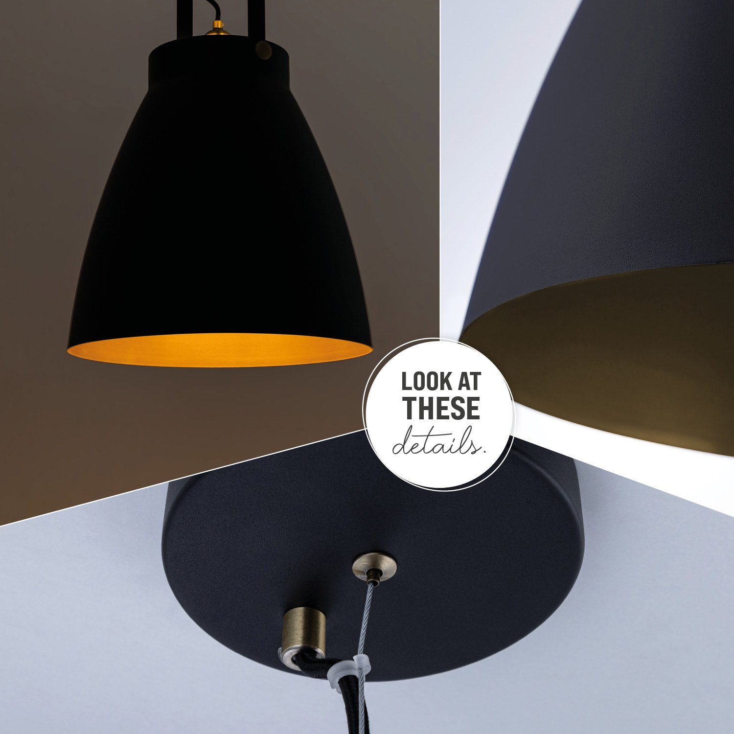 Paco Home Hanglamp BOONE PD Staande lamp modern woonkamer Industrial koplamp design E27