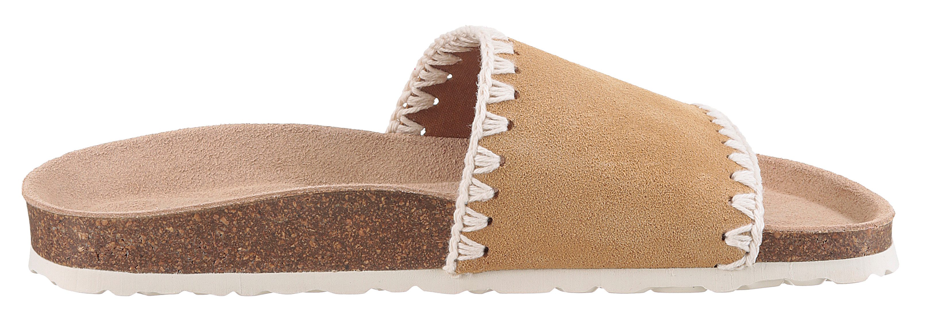 Aniston SHOES Slippers , zomerschoen, strandschoen, voetbed - nieuwe collectie