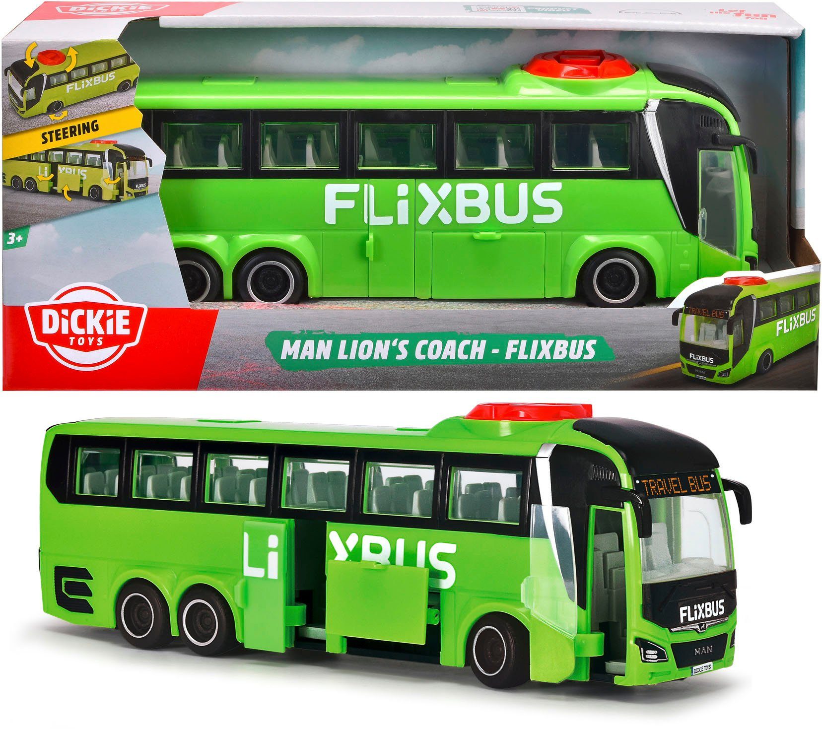 Dickie Toys Speelgoed-bus MAN Lion's Coach - Flixbus