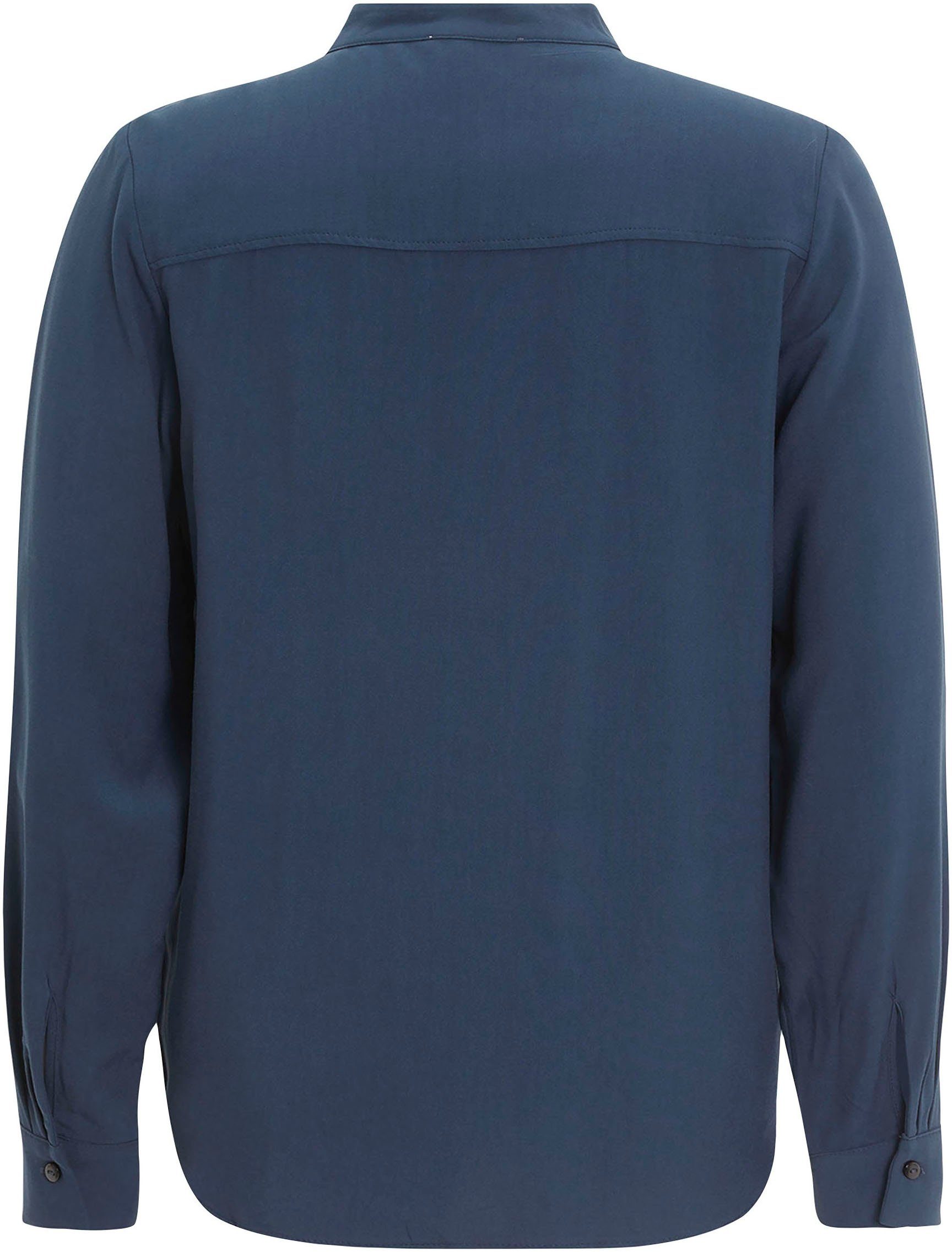 Tamaris Blouse met lange mouwen met lichte, staande kraag