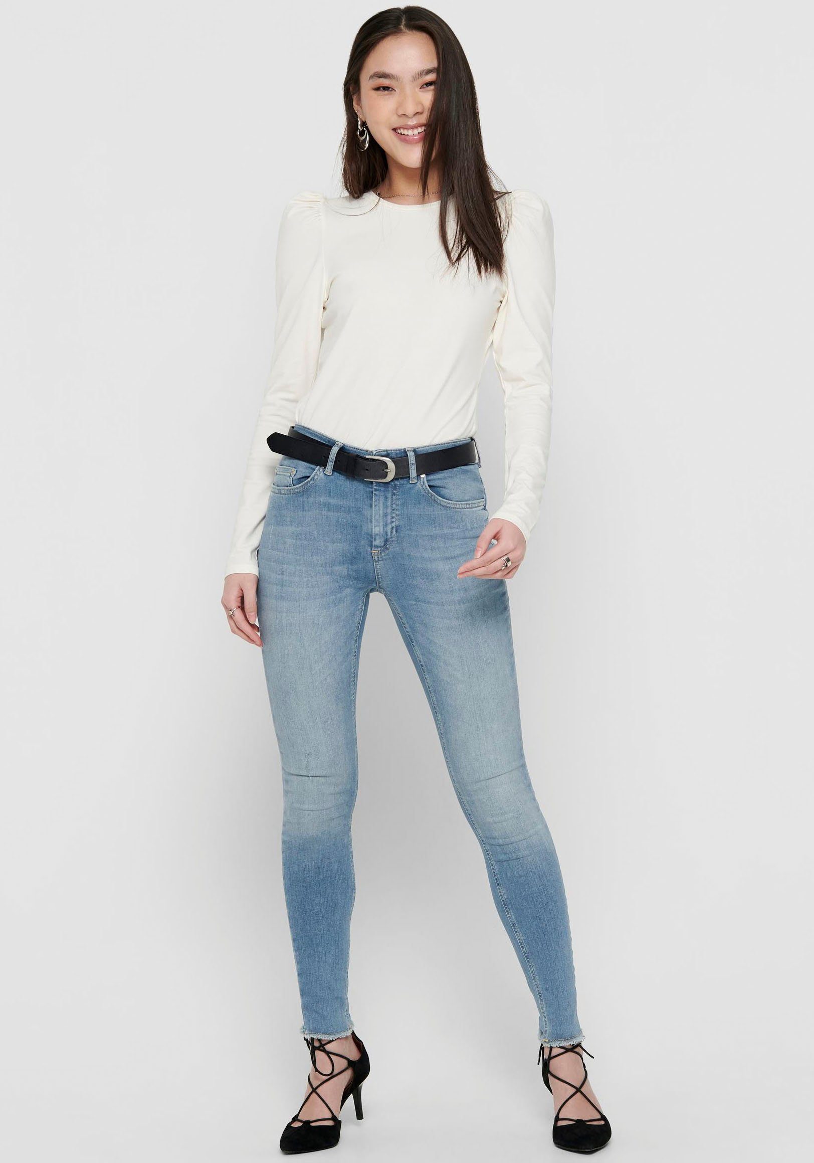 Only Ankle jeans ONLBLUSH MID SK AK RAW REA1467
