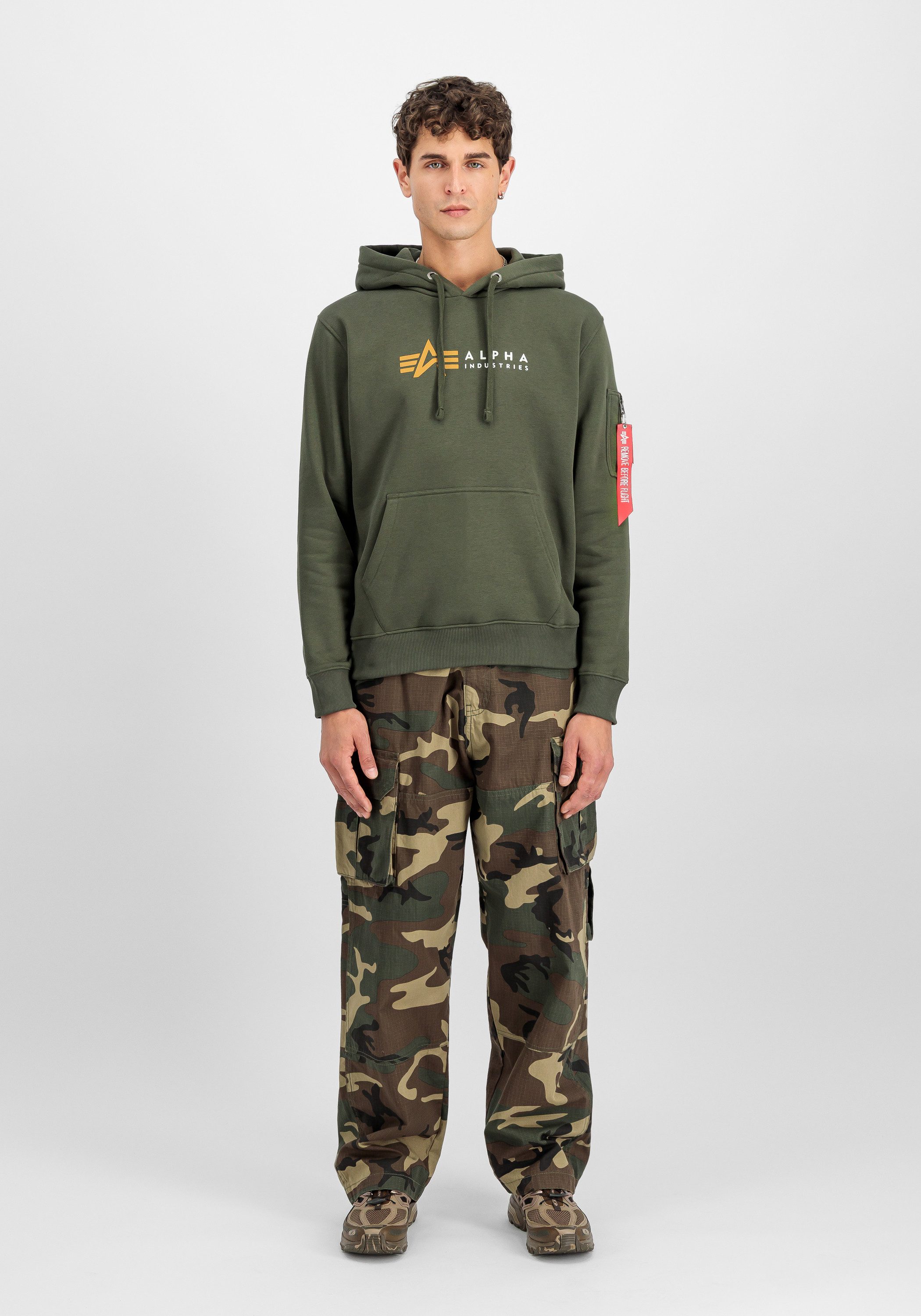 Alpha Industries Hoodie Alpha Industries Men - Hoodies Alpha Label Hoodie