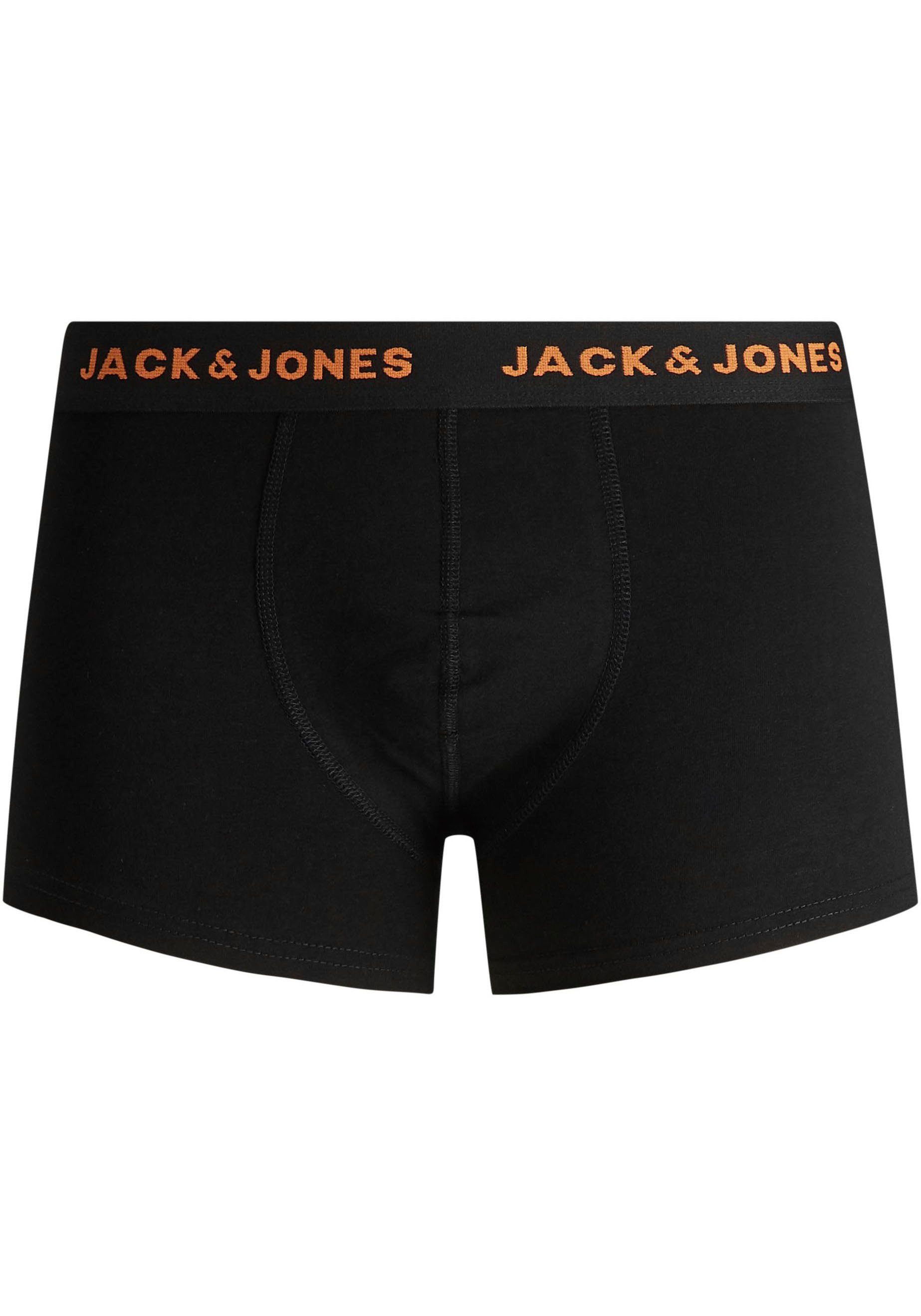 Jack & Jones Junior Trunk JACBASIC elastisch en comfortabel in een 7-pack (set, 7 stuks)