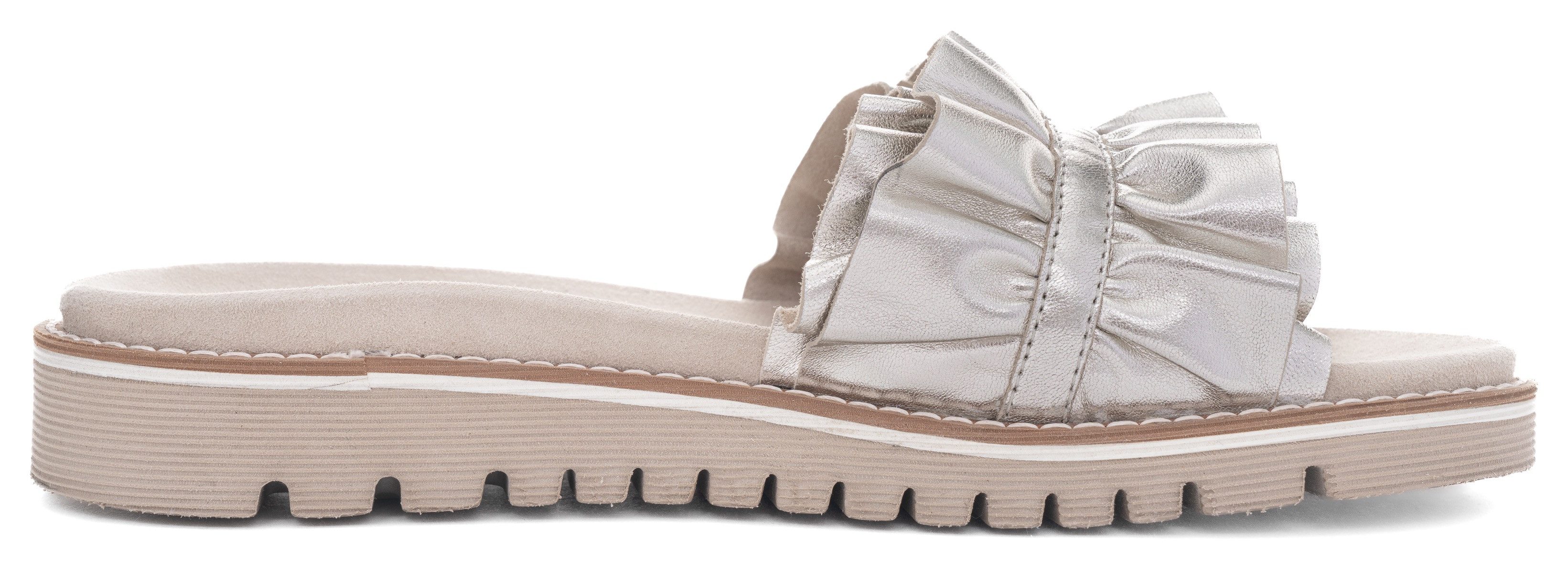 Ara Slippers KENT , slides, flats, sandaal met geplooide bandage