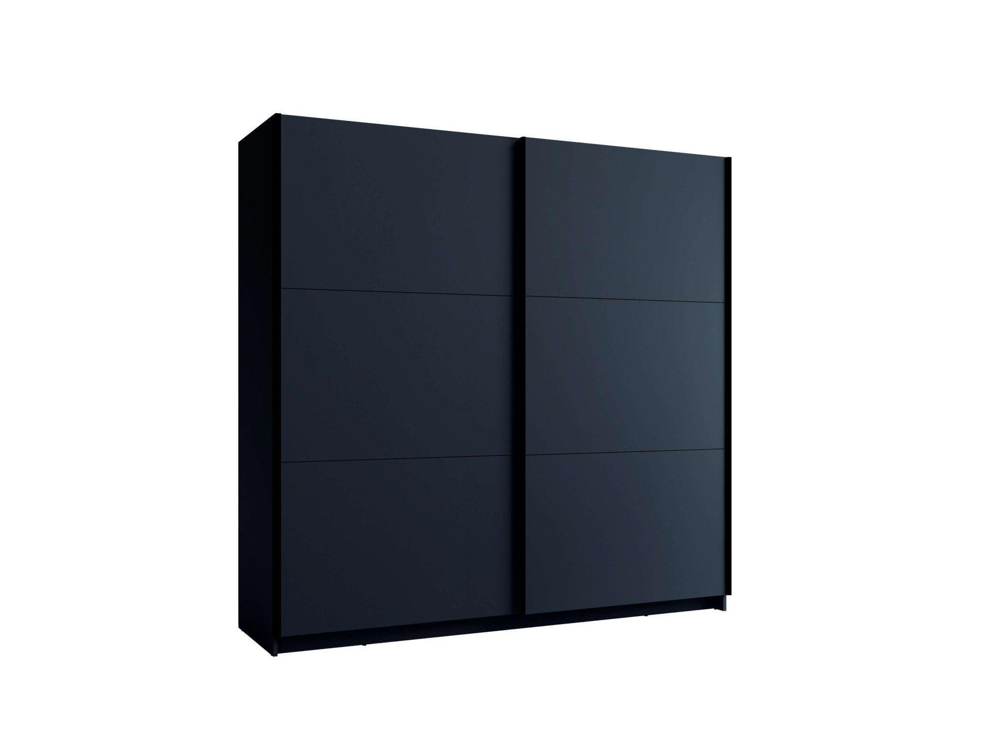 Home affaire Kledingkast Fresno met 5 planken en kledingstang Garderobe met 2 schuifdeuren, B/H/D 150/207/62 cm