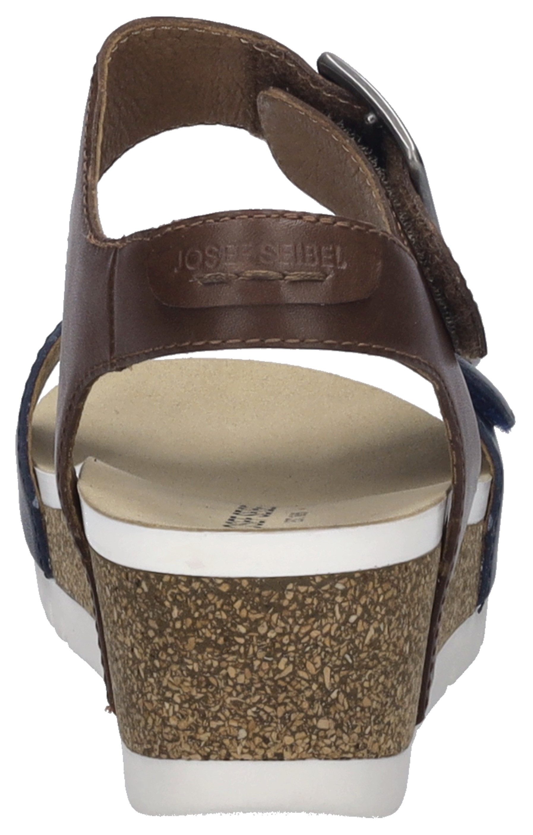 Josef Seibel Sandalen Quinn 02 , plateausandaal, sleehaksandaal, klittenbandschoen met gespen