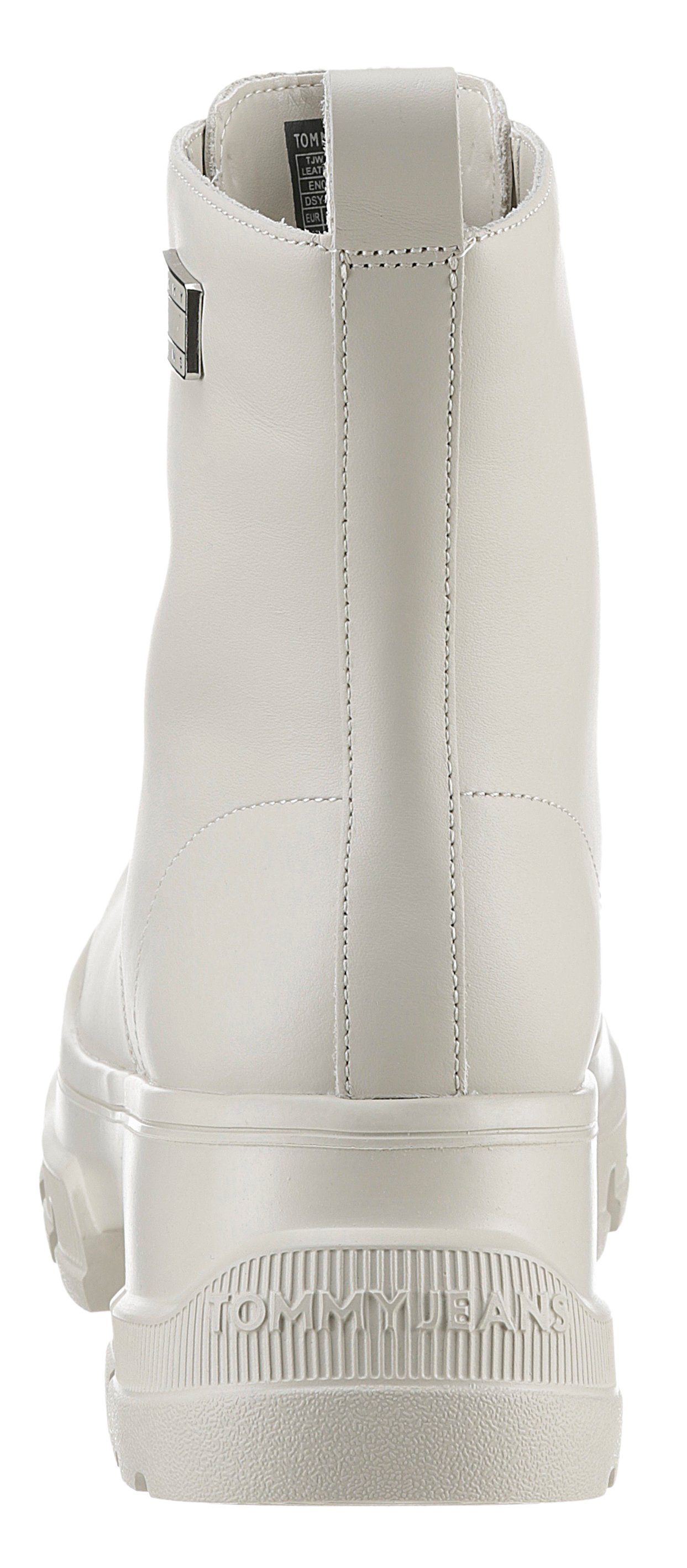 TOMMY JEANS Hoge veterschoenen TJW CHUNKY LEATHER BOOT