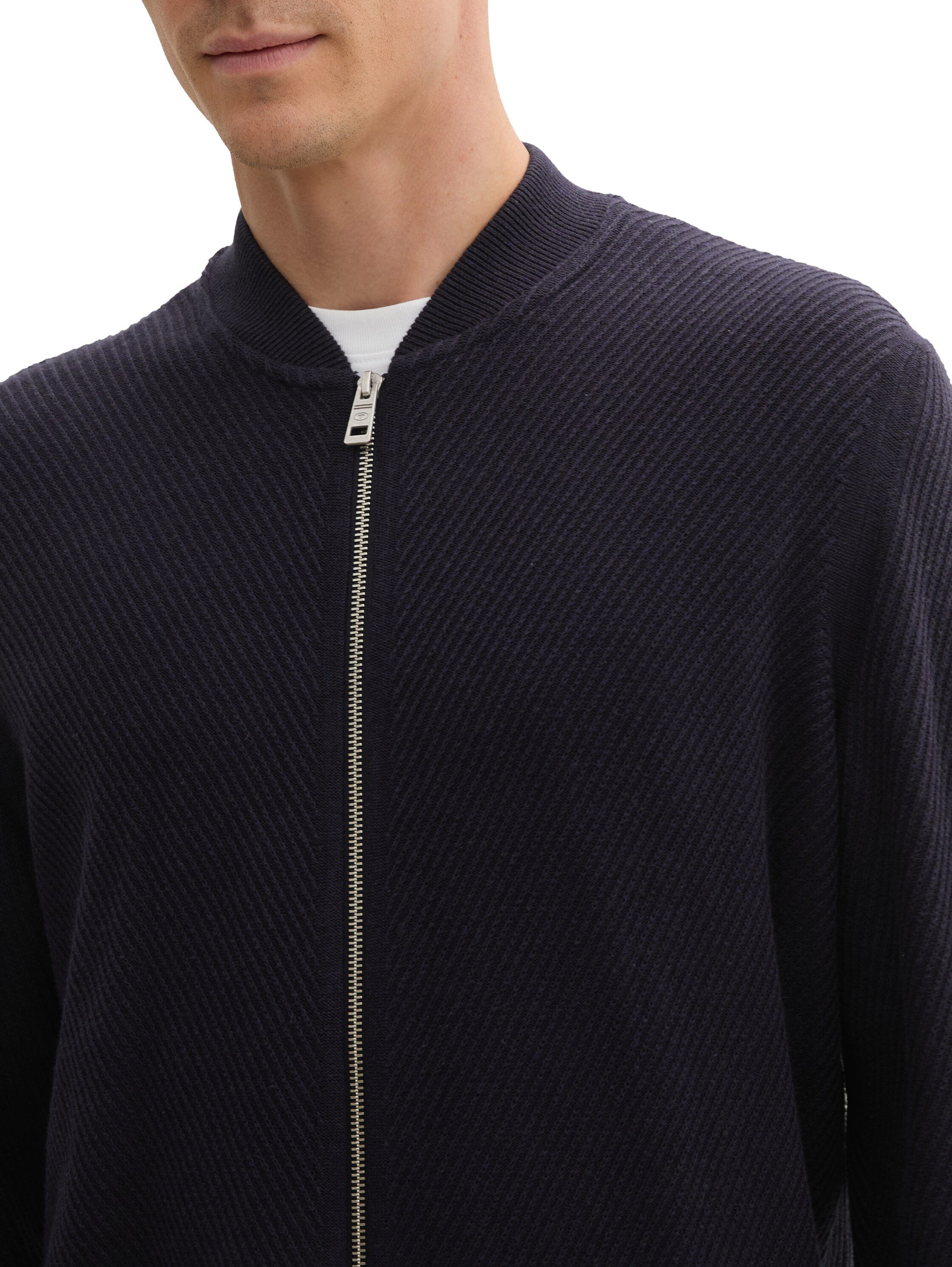 Tom Tailor Vest met een ritssluiting
