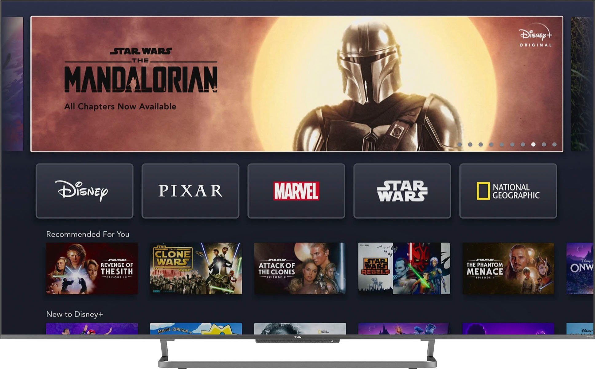 TCL QLED-TV 65C728X1, 164 cm / 65", 4K Ultra HD, Smart TV - Android TV, Android 11, Onkyo-geluidssysteem, gaming tv