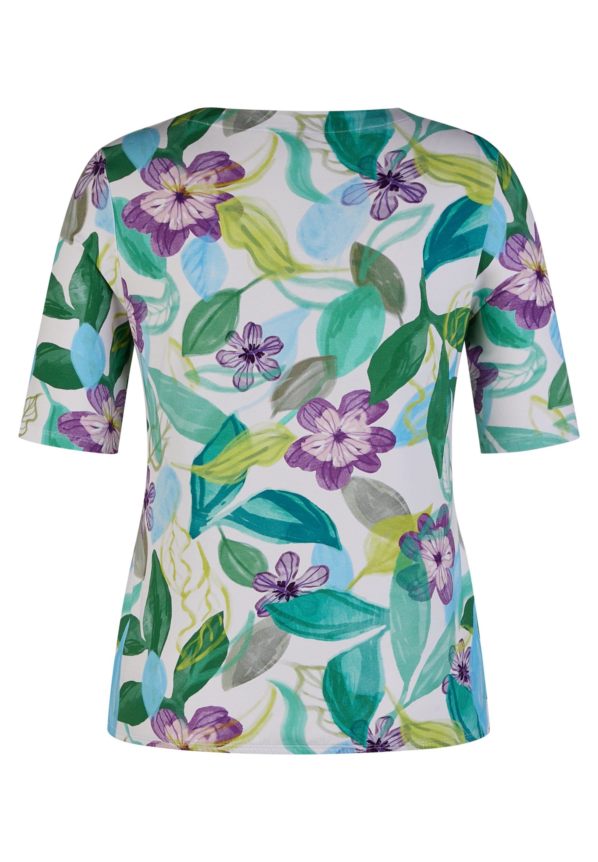 Rabe Shirt met korte mouwen met een bloemmotief