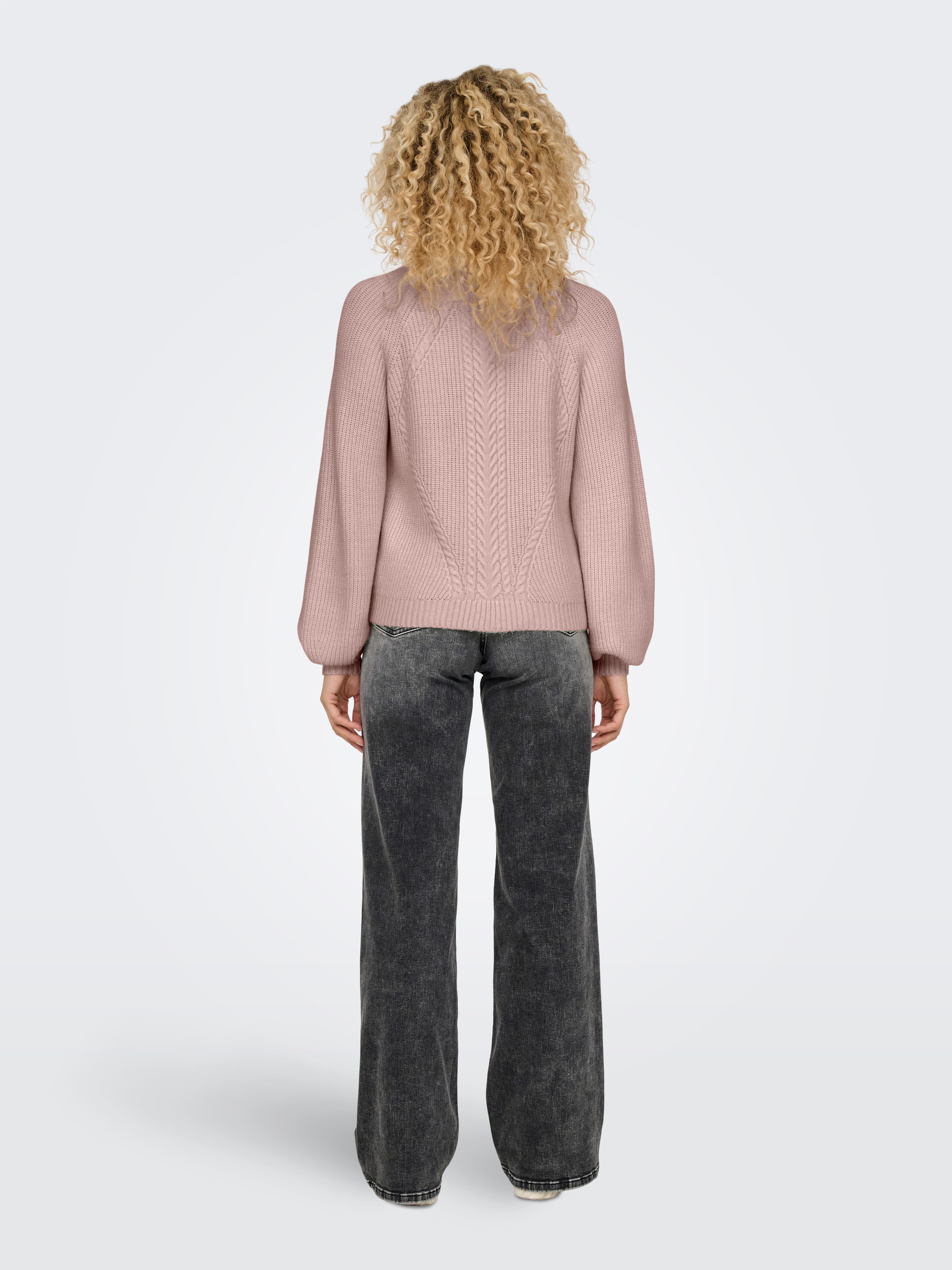Only Trui met staande kraag ONLKATIA LS DETAIL HIGHNECK CC KNT