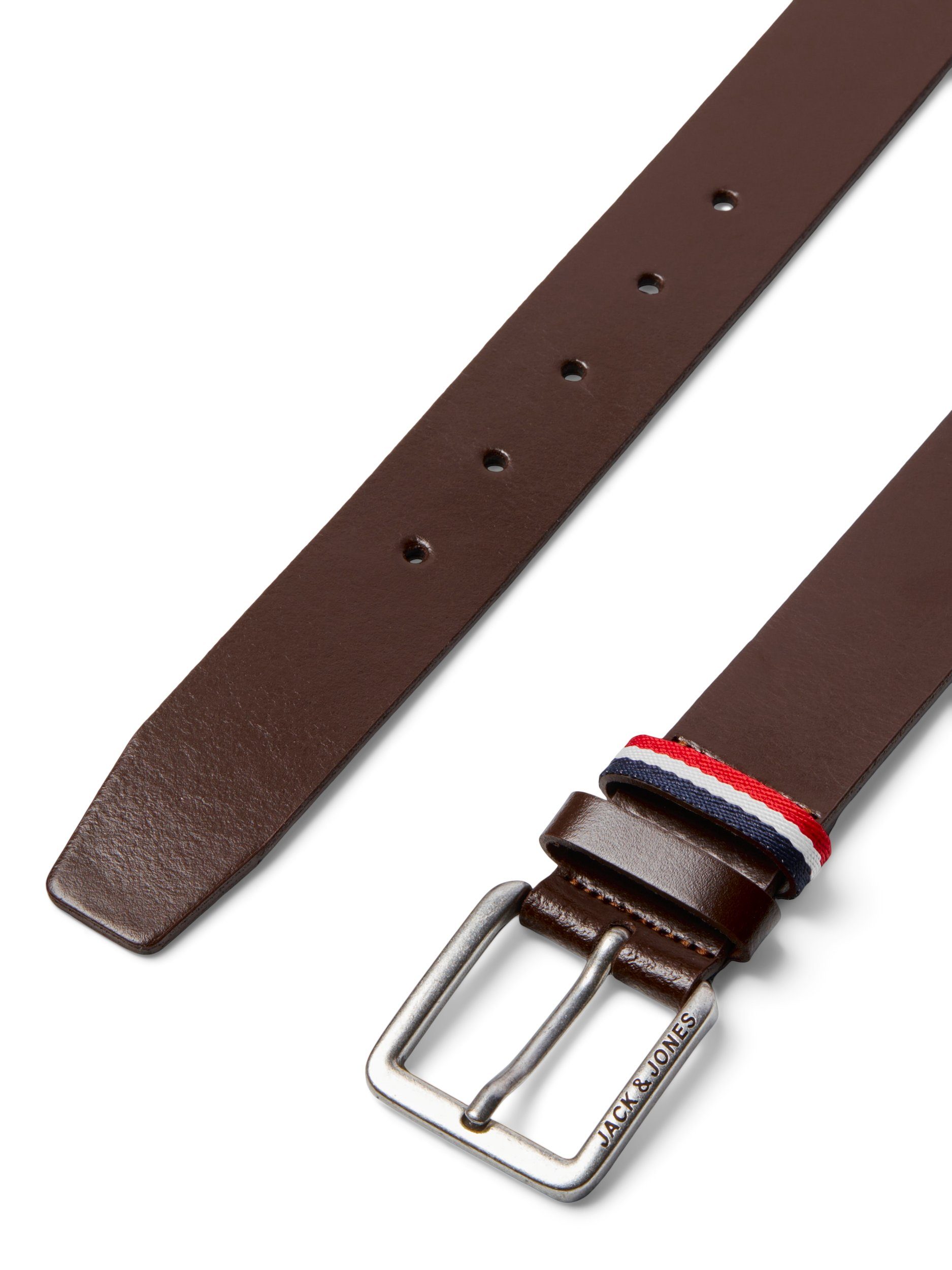 Jack & Jones Leren riem JACESPO BELT NOOS