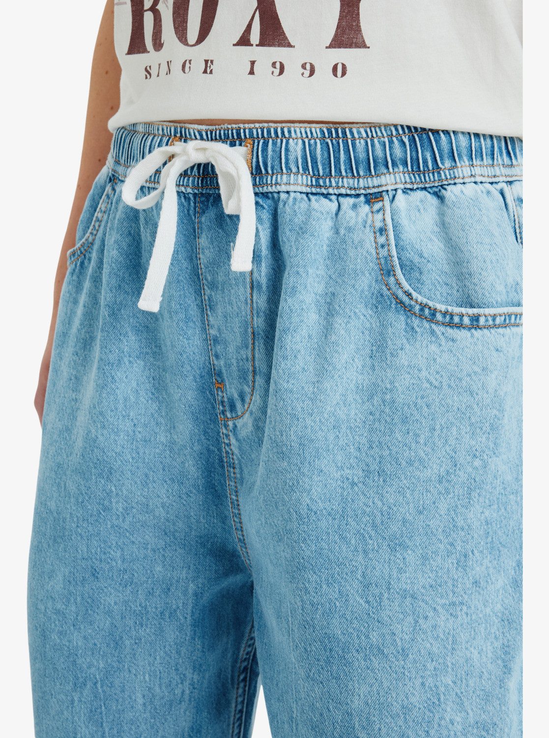 Roxy Joggingbroek STUNNING VIEW MID BEAU BLUE (1-delig)