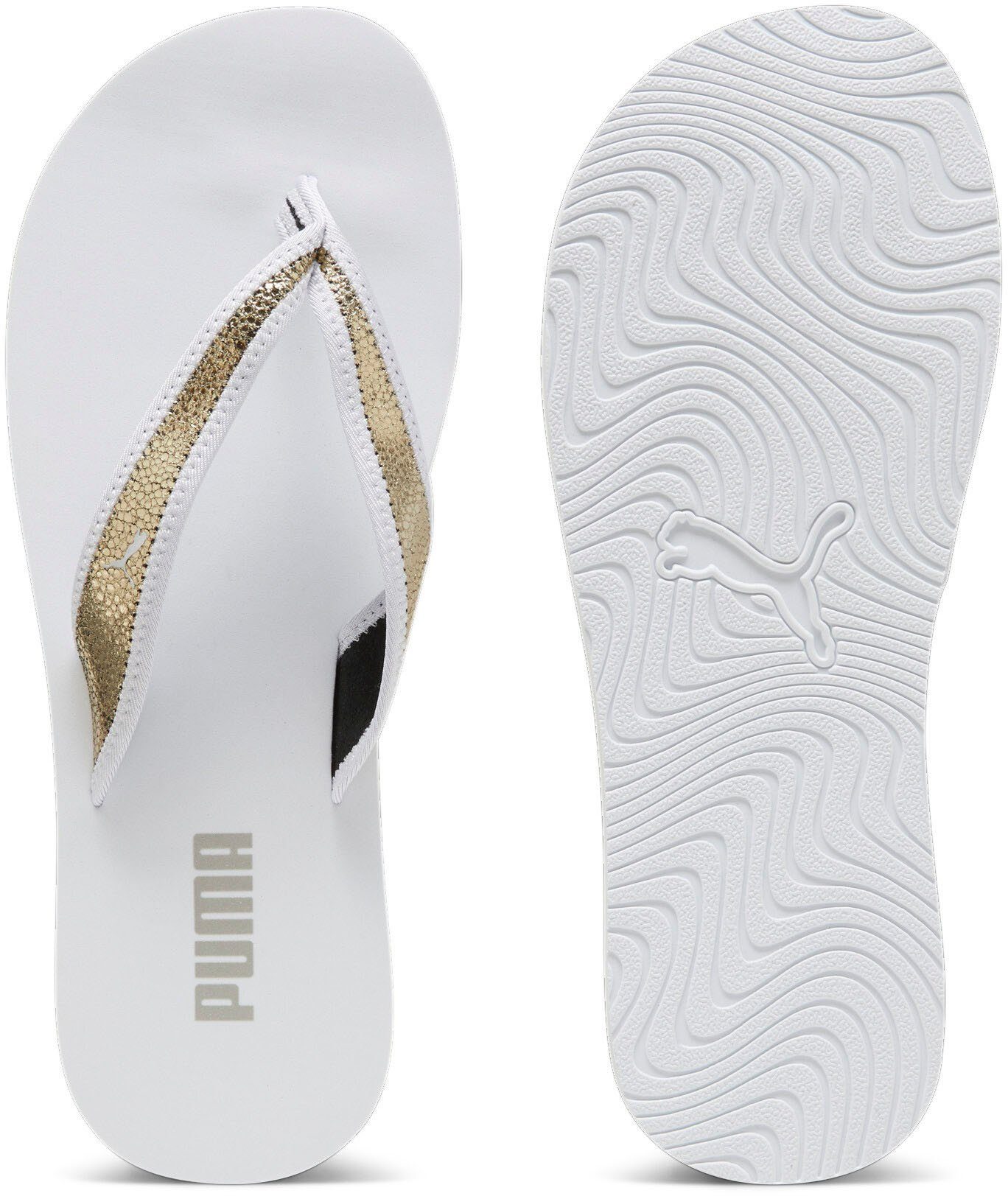 PUMA Teenslippers SANDY FLIP METALLIC SHINE