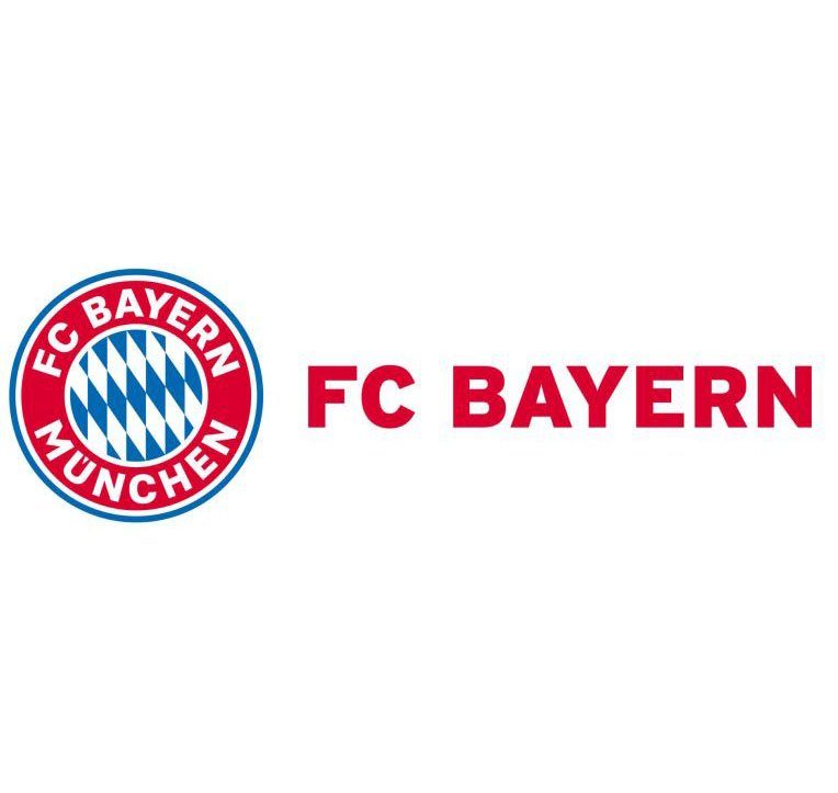 Wall-Art Wandfolie FCB München logo + opschrift (1 stuk)