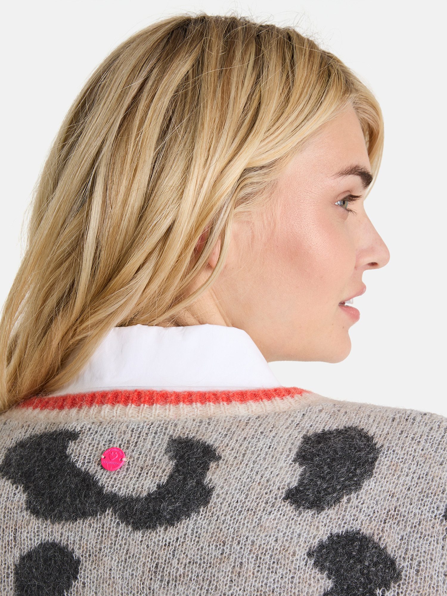 Lieblingsstück Vest AnninaL met dierenprint