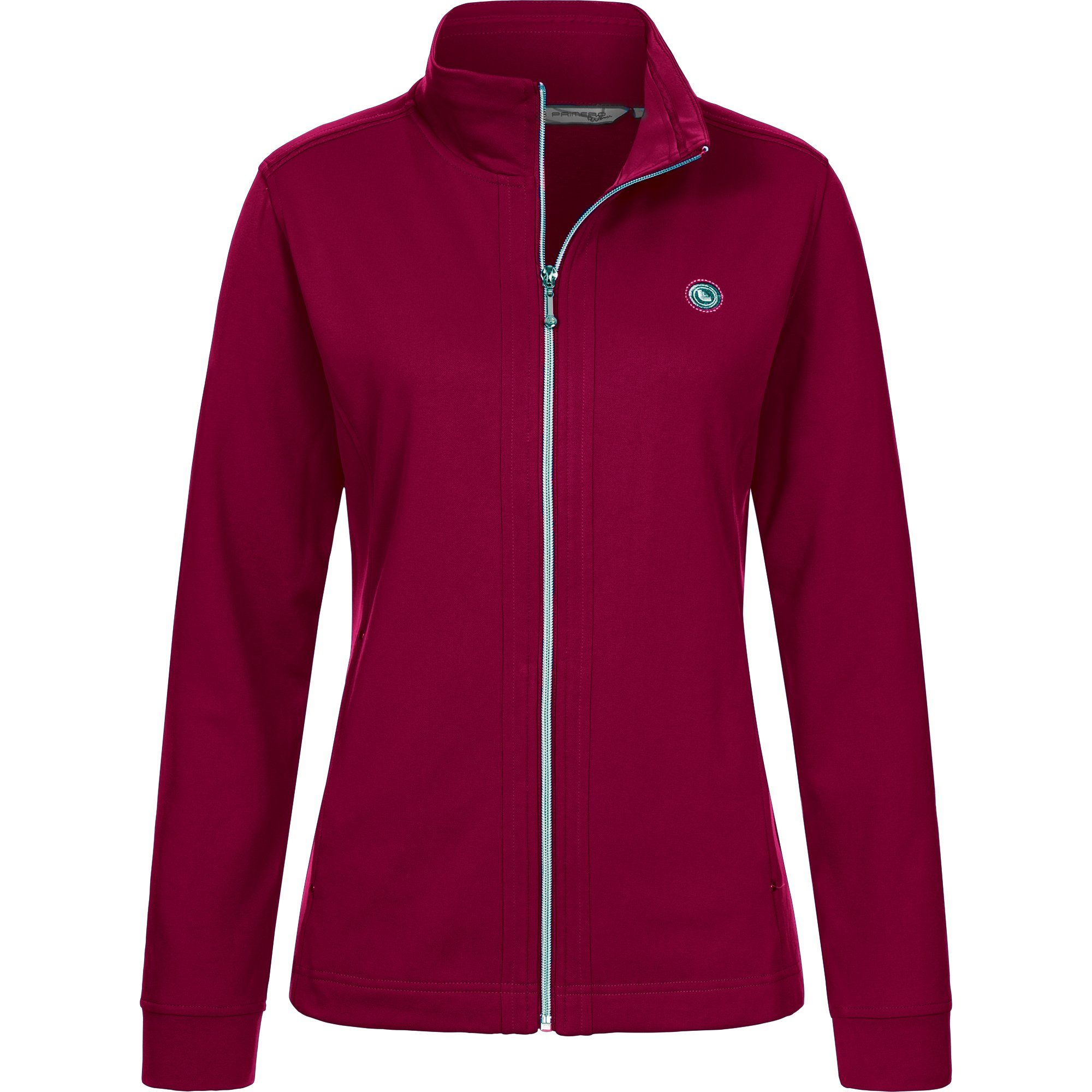 LPO DEPROC Active Fleecejack Dames Jas Abby zacht fleecejack in traditionele look dames fleece vesten maat 36/38 (M) rood