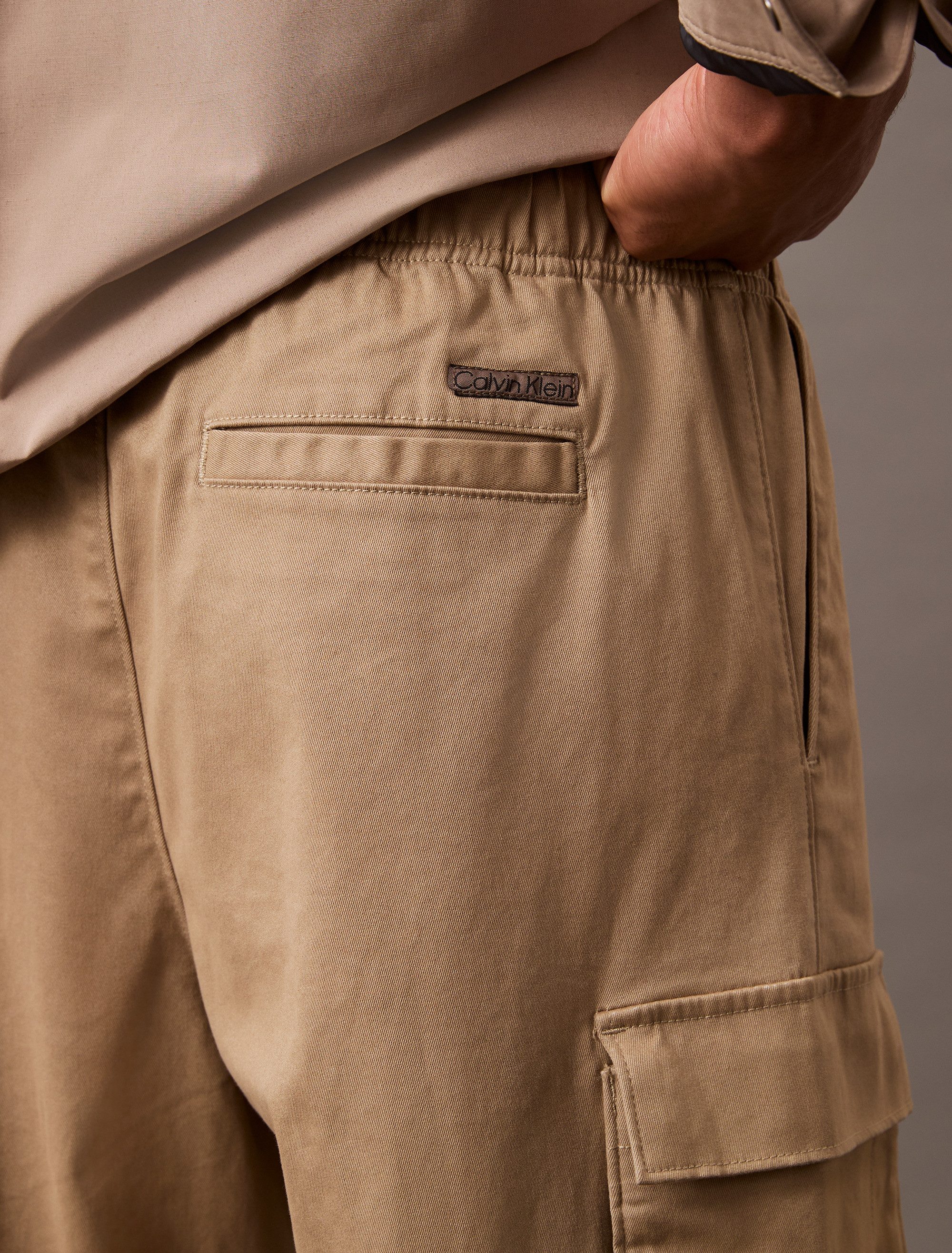Calvin Klein Cargobroek CO PULL ON STRAIGHT CARGO PANT
