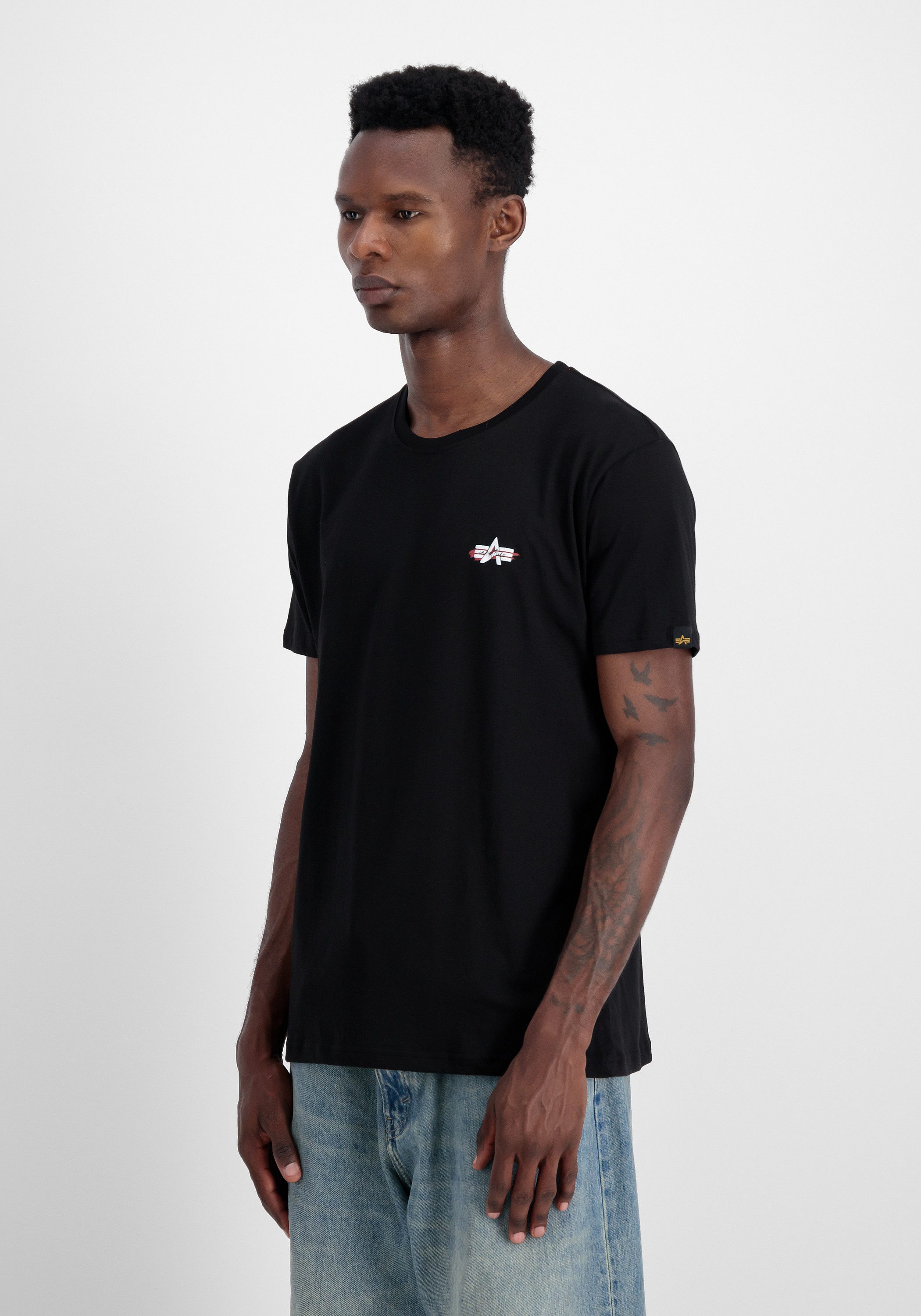 Alpha Industries T-shirt Alpha Industries Men - T-Shirts Signature Puff Print BP T