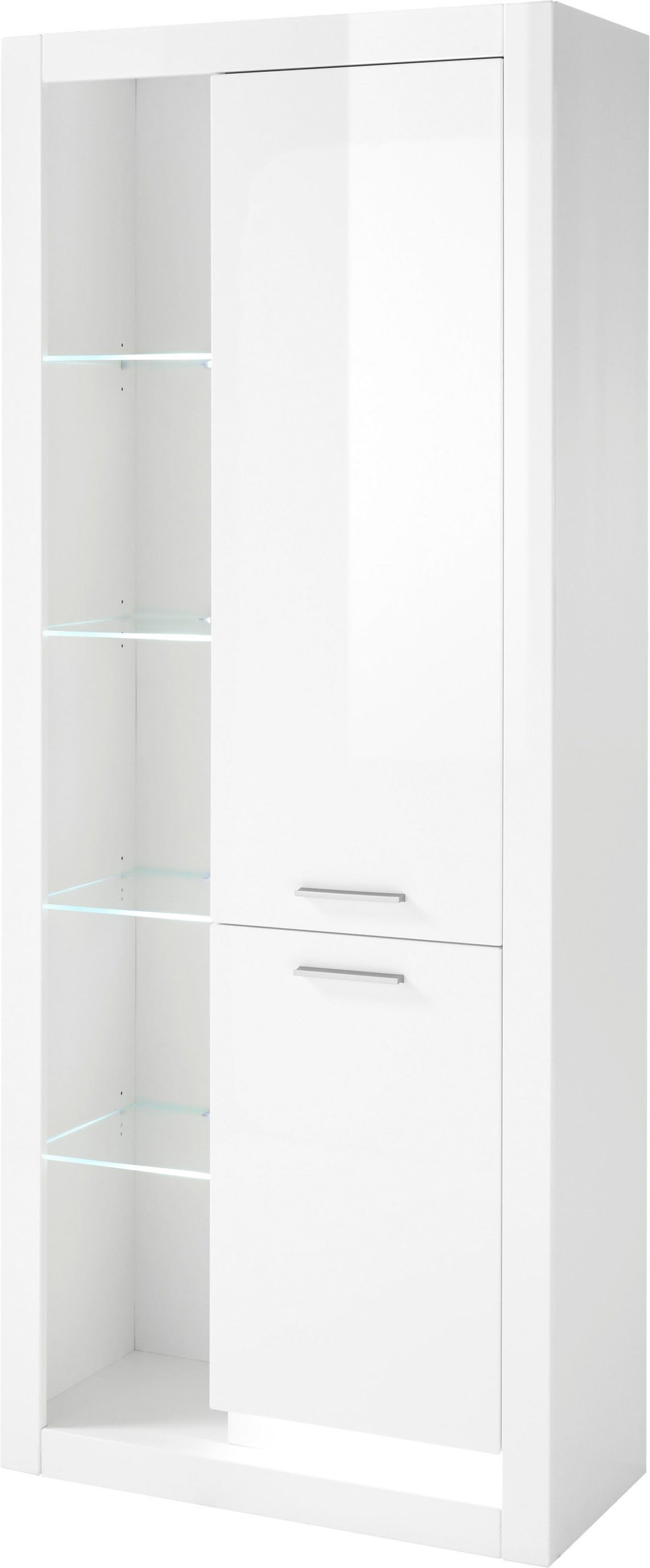 Places of Style Vitrinekast MERAN Hoogte ca. 196 cm
