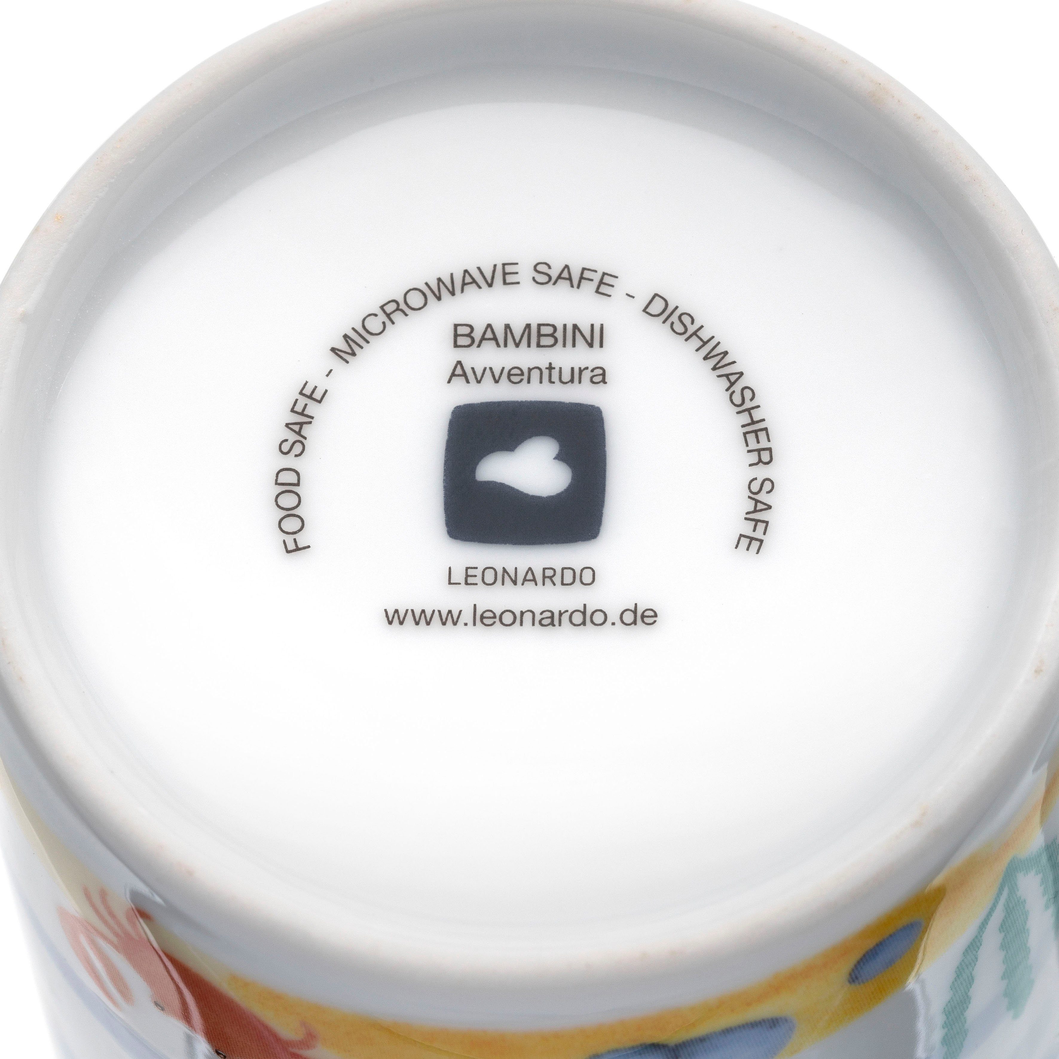 LEONARDO Kinderservies-set BAMBINI AVVENTURA (set, 3-delig)
