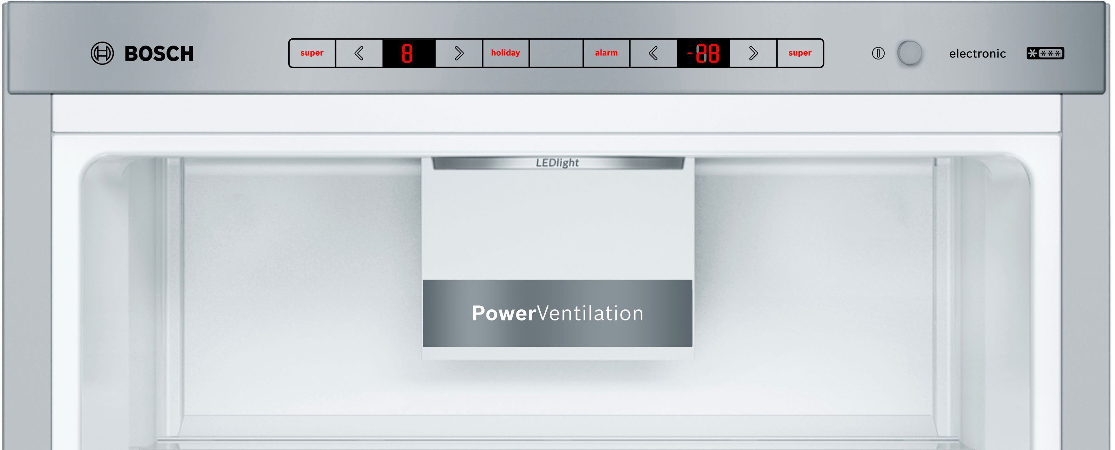 BOSCH Koel-vriescombinatie KGE39ALCA