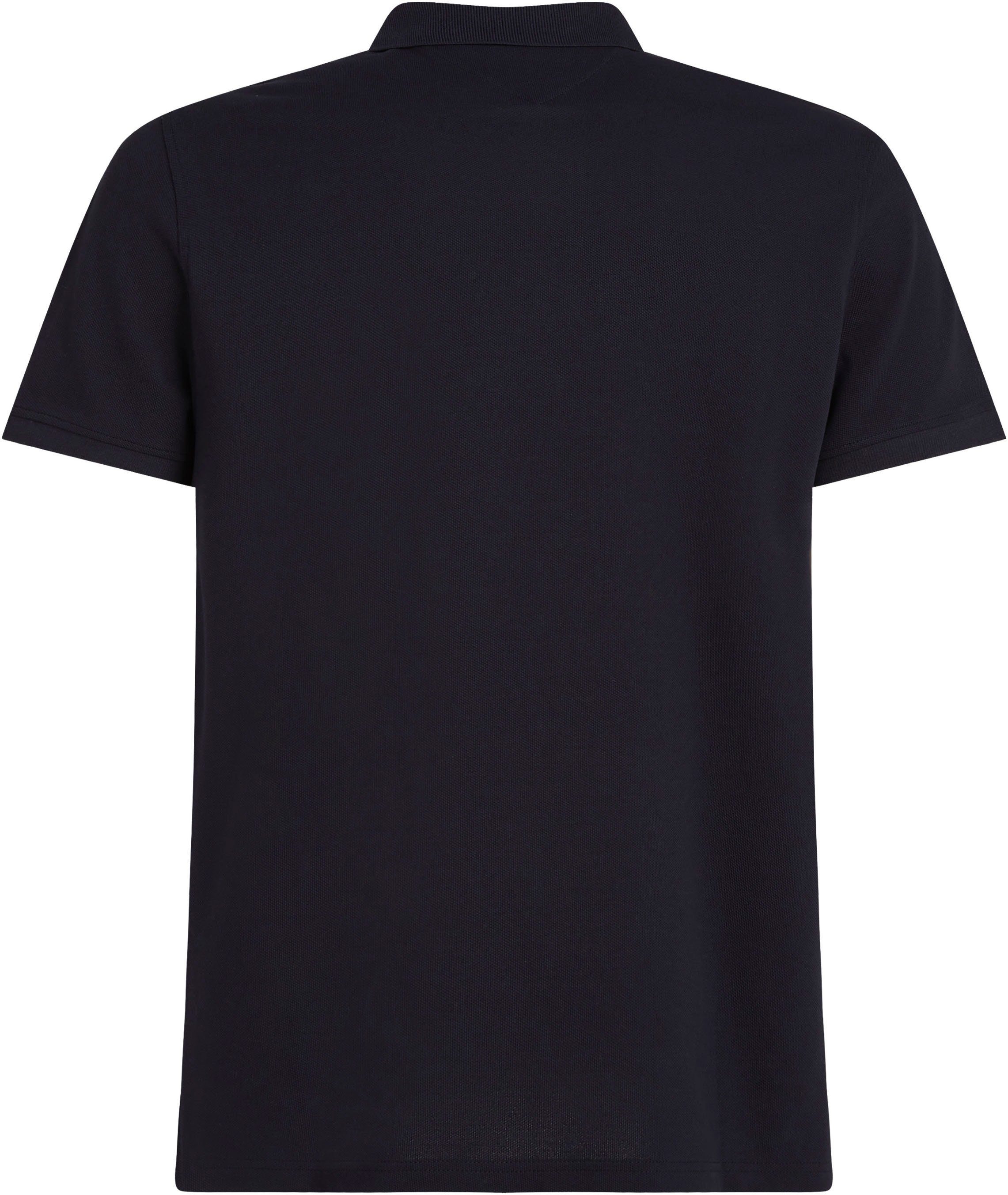 Tommy Hilfiger Poloshirt SHADOW GS REG POLO Strepen in Tommy kleur op de schouder