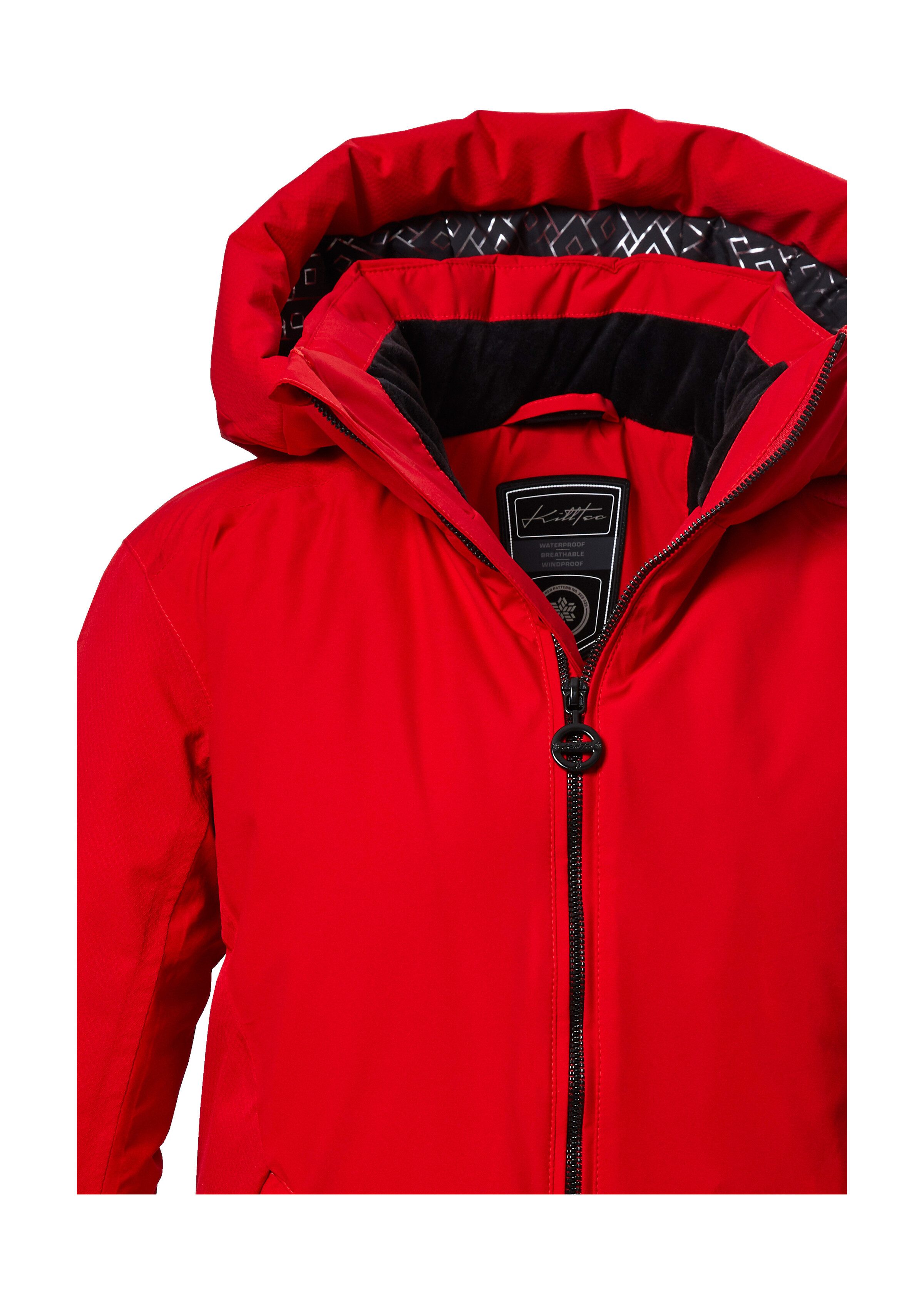 Killtec Ski-jack KSW 103 WMN SKI JCKT Waterdichte damesjas met afneembare capuchon en sneeuwvanger