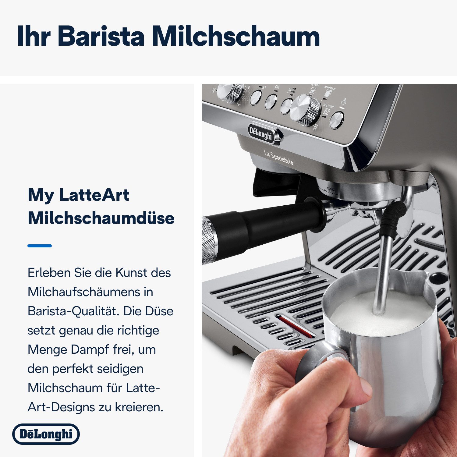 De'Longhi Espressomachine LA SPECIALISTA ARTE EVO COLD BREW 8004399027190, 8 maalgraden, 3 temperatuurinstellingen & cold brew incl. barista kit
