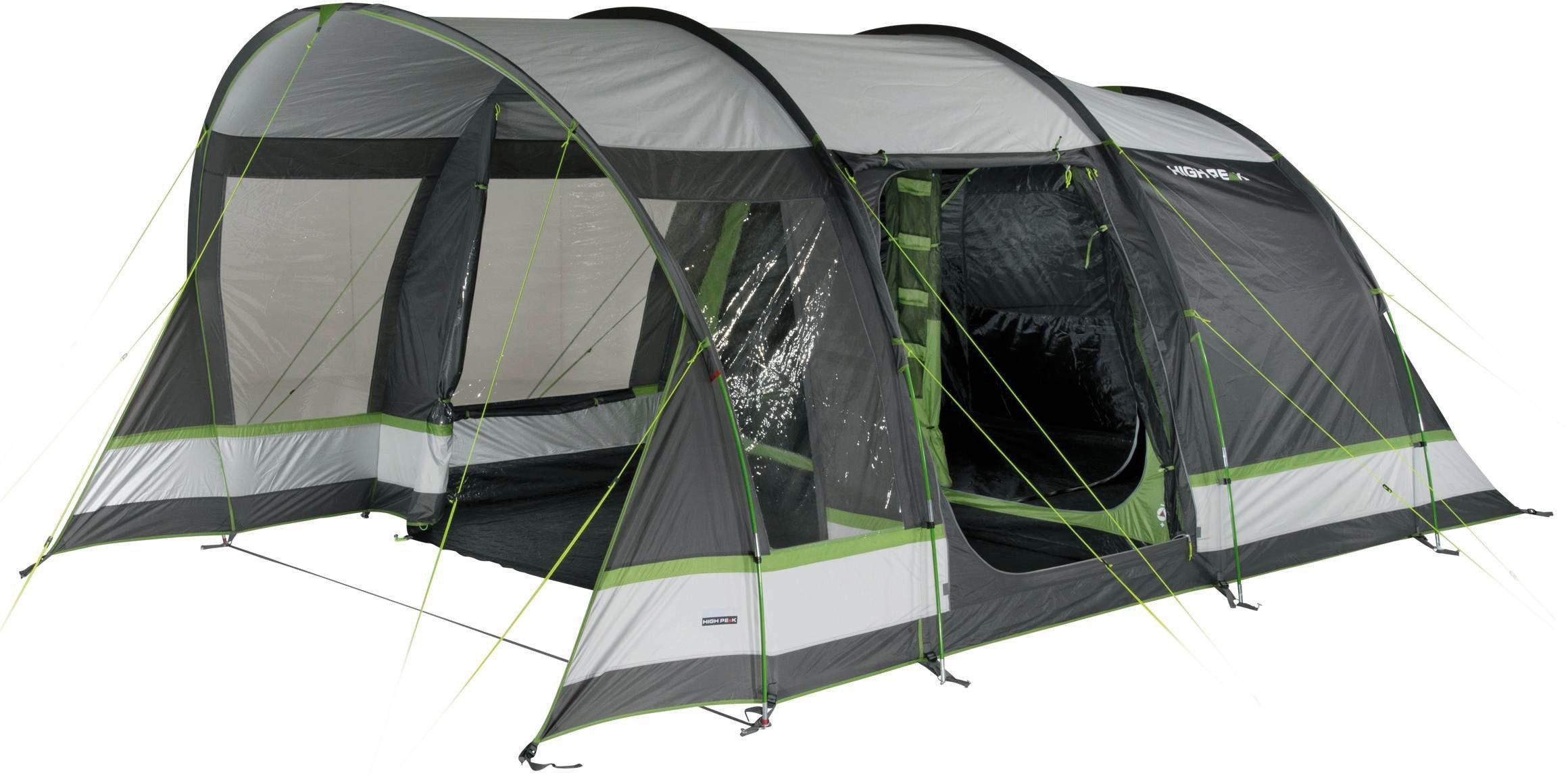 High Peak Tunneltent Garda 4.0 tenten grijs