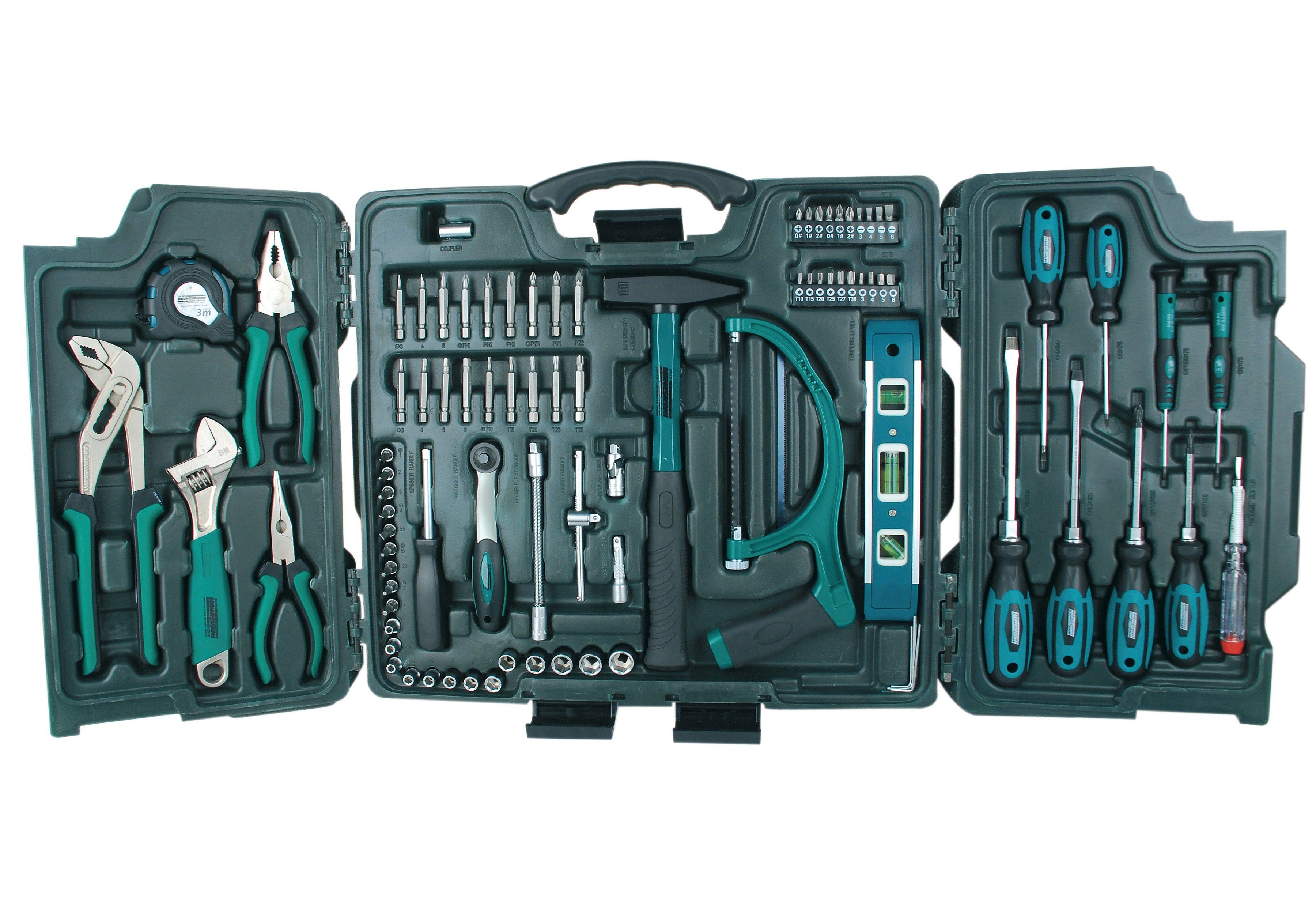 Brüder Mannesmann Werkzeuge Gereedschapsset (89-delig) (set, 89 stuks)