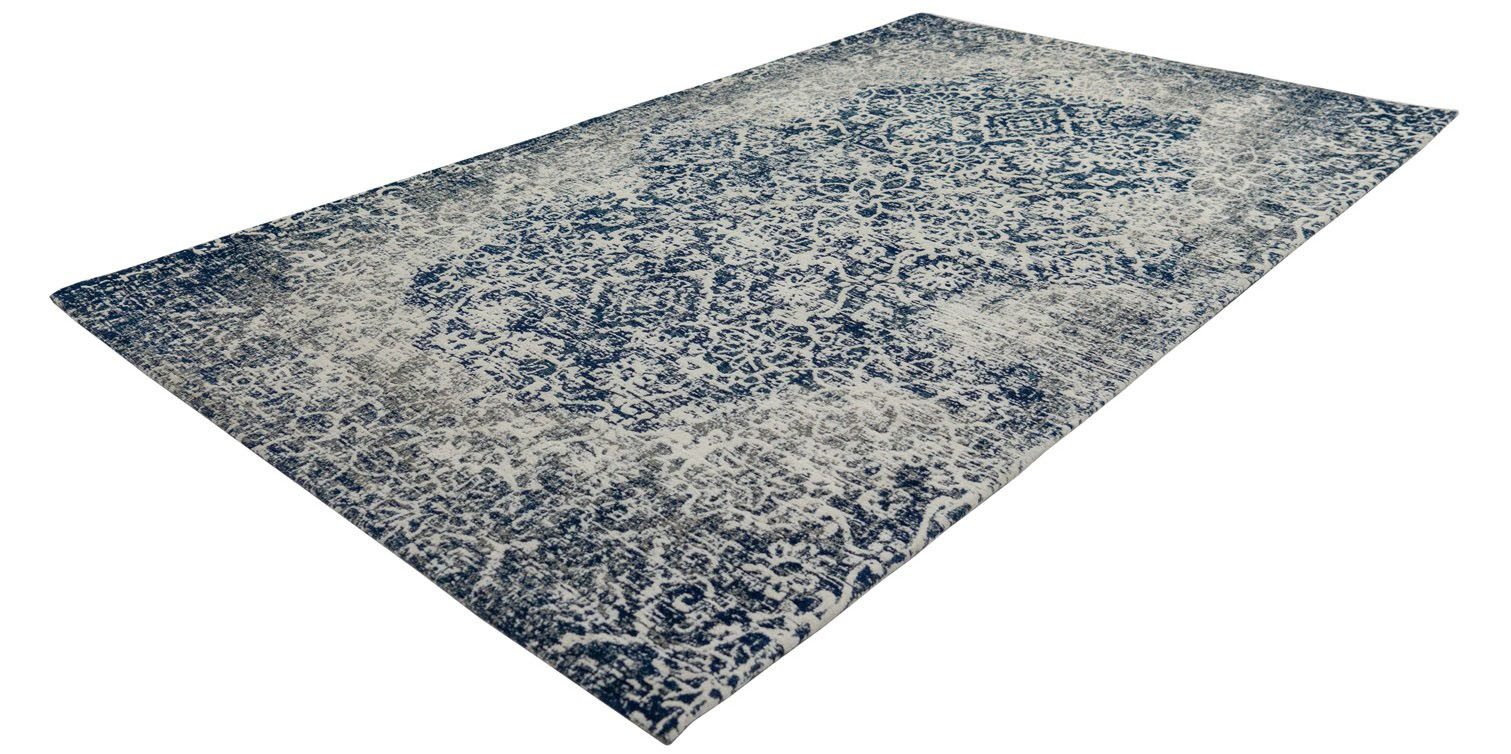 Kayoom Vloerkleed River 140 Jacquard, retro- en vintage-ontwerp, katoen achterkant