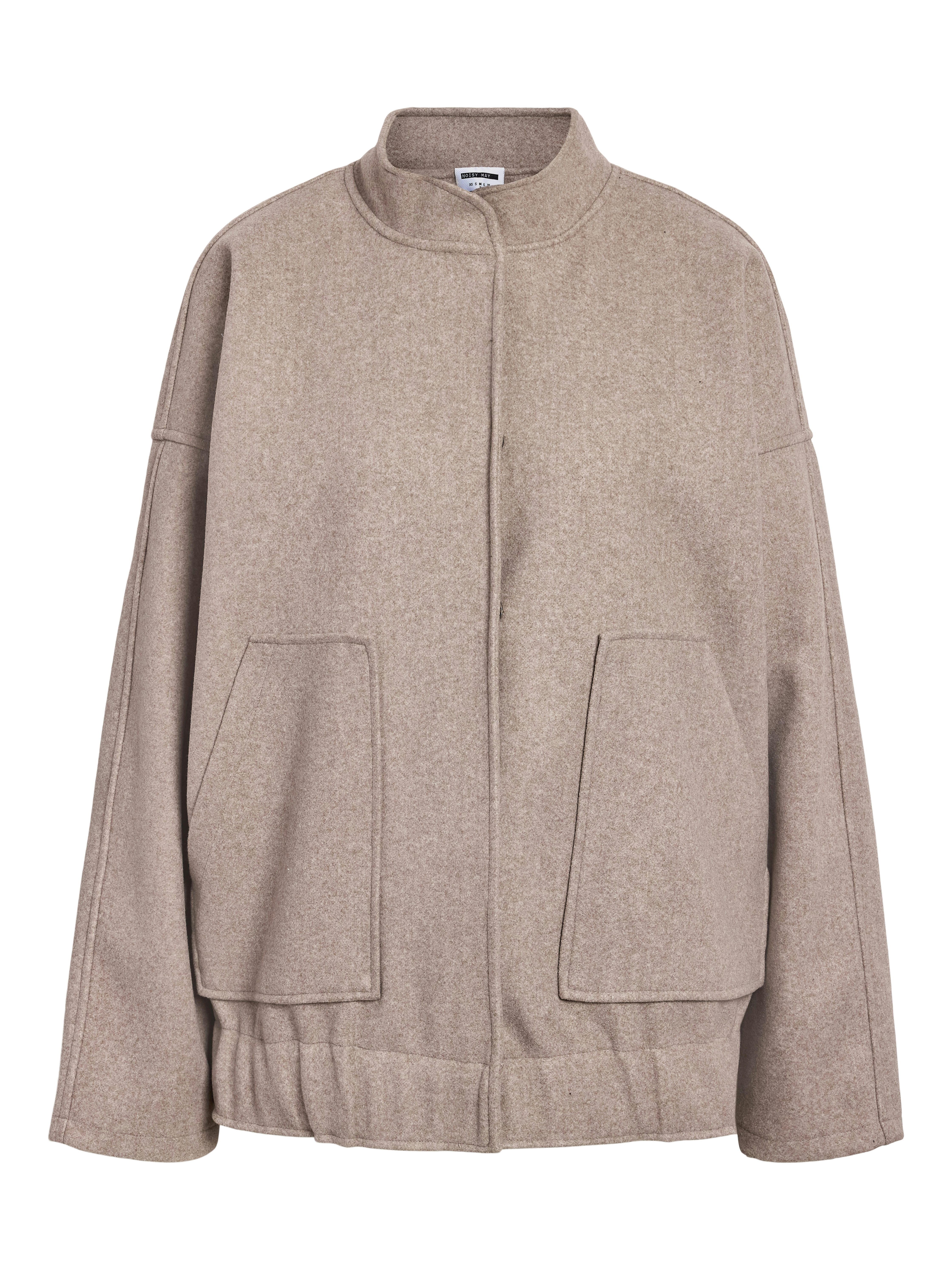 Noisy may Blousejasje NMHALSTON L/S BOMBER JACKET WVN NOOS