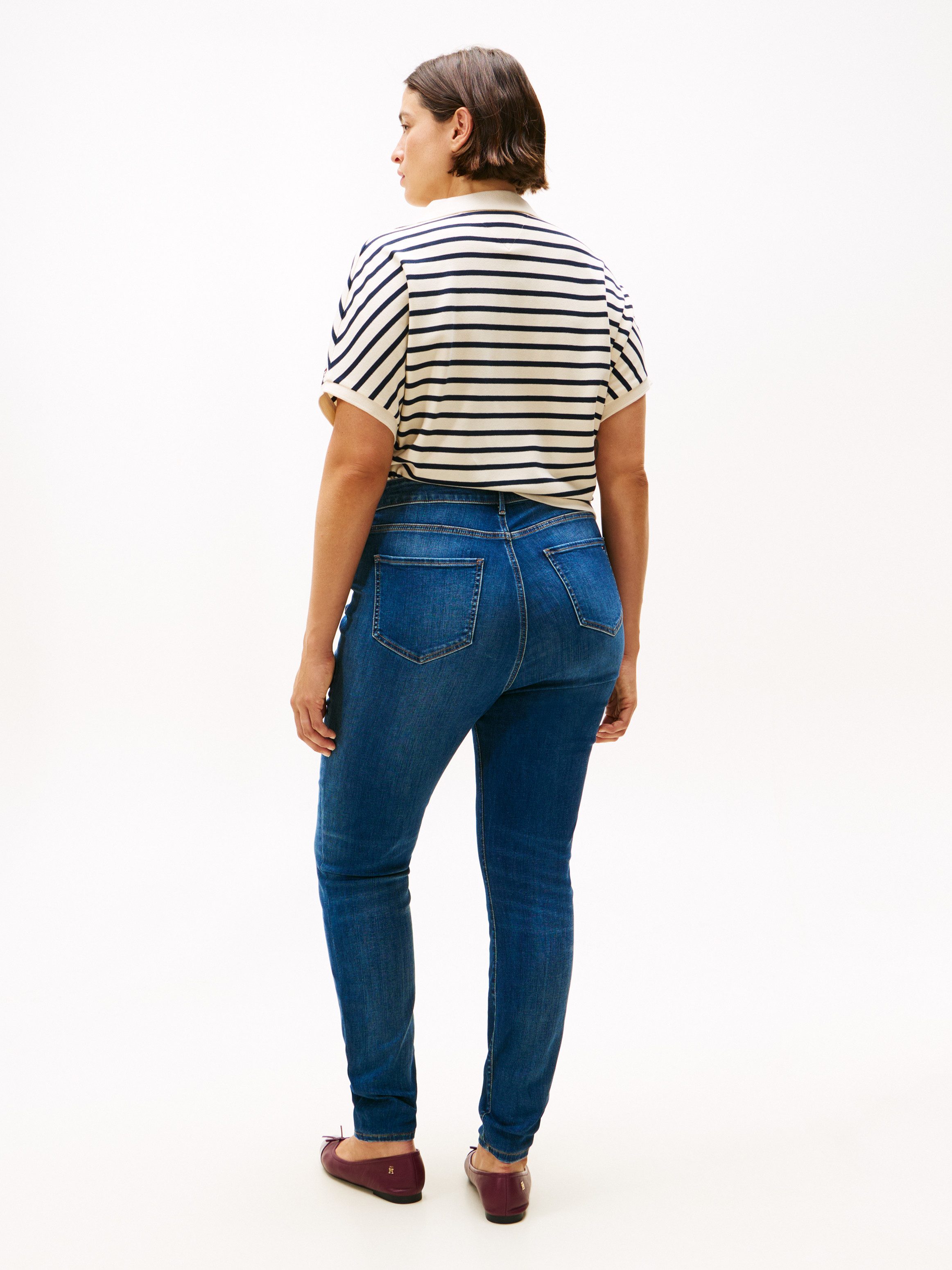 Tommy Hilfiger Curve Skinny fit jeans CRV DNM BLACK HARLEM U SKINNY HW
