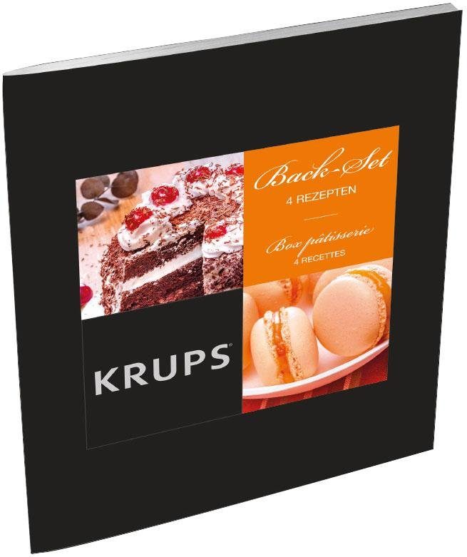 Krups Set roerelementen Krups Prep&Cook accessoireset dubbel draaiende garde, hittebestendige mat