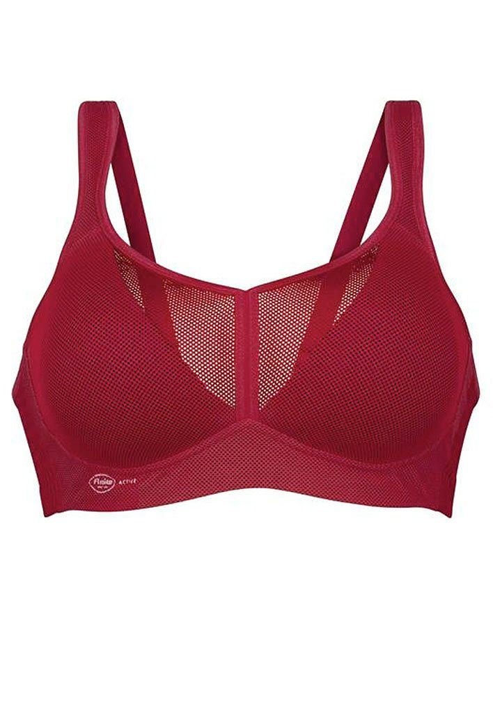 Anita Active Sport-bh Air Control Delta Pad Dubbel-laagse cups powertüll in de rug schaal smal gesneden